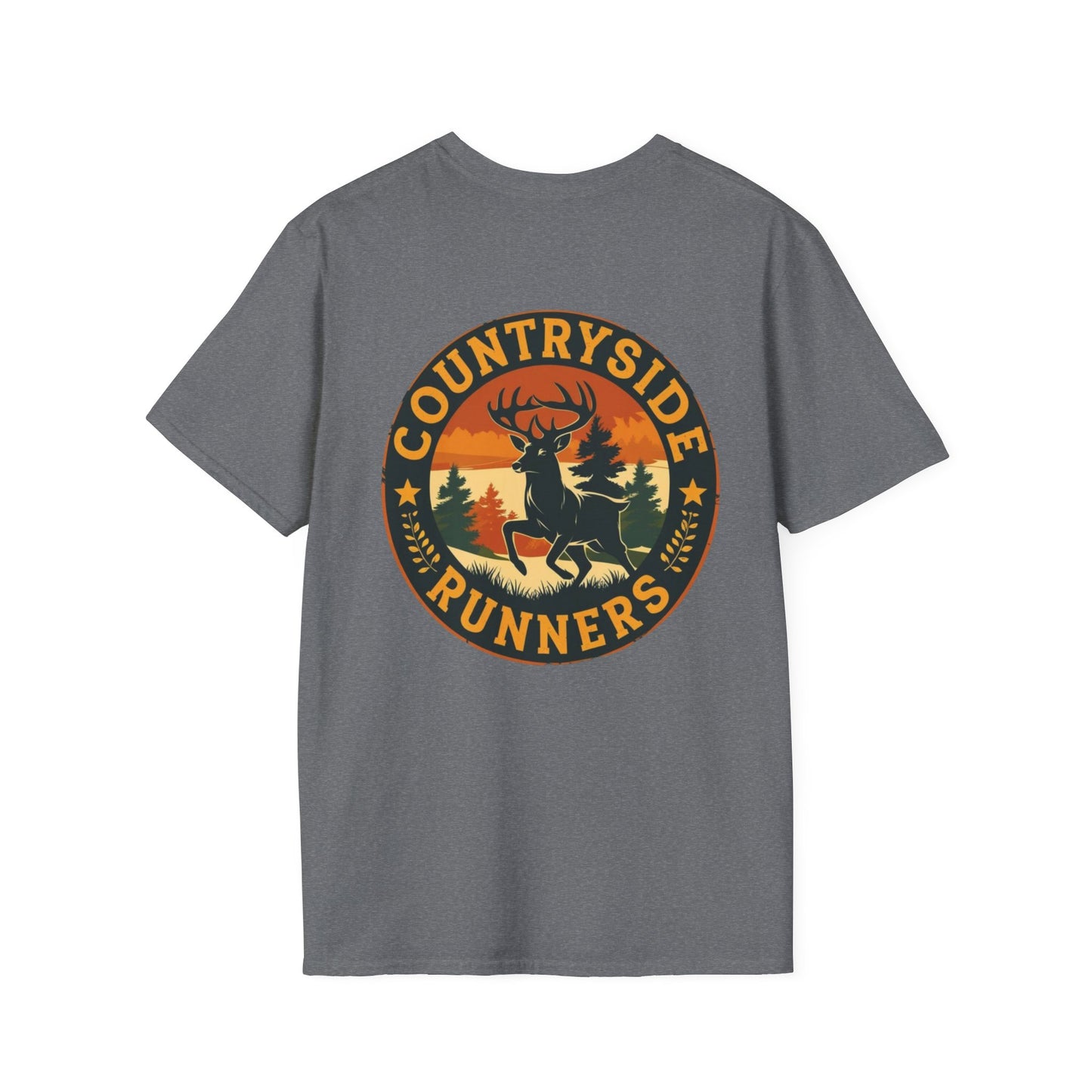 Countryside Runners Unisex Softstyle T-Shirt, Comfortable Graphic Tee, Perfect for Runners, Outdoor Lovers, Gift for Him/Her, Casual Wear