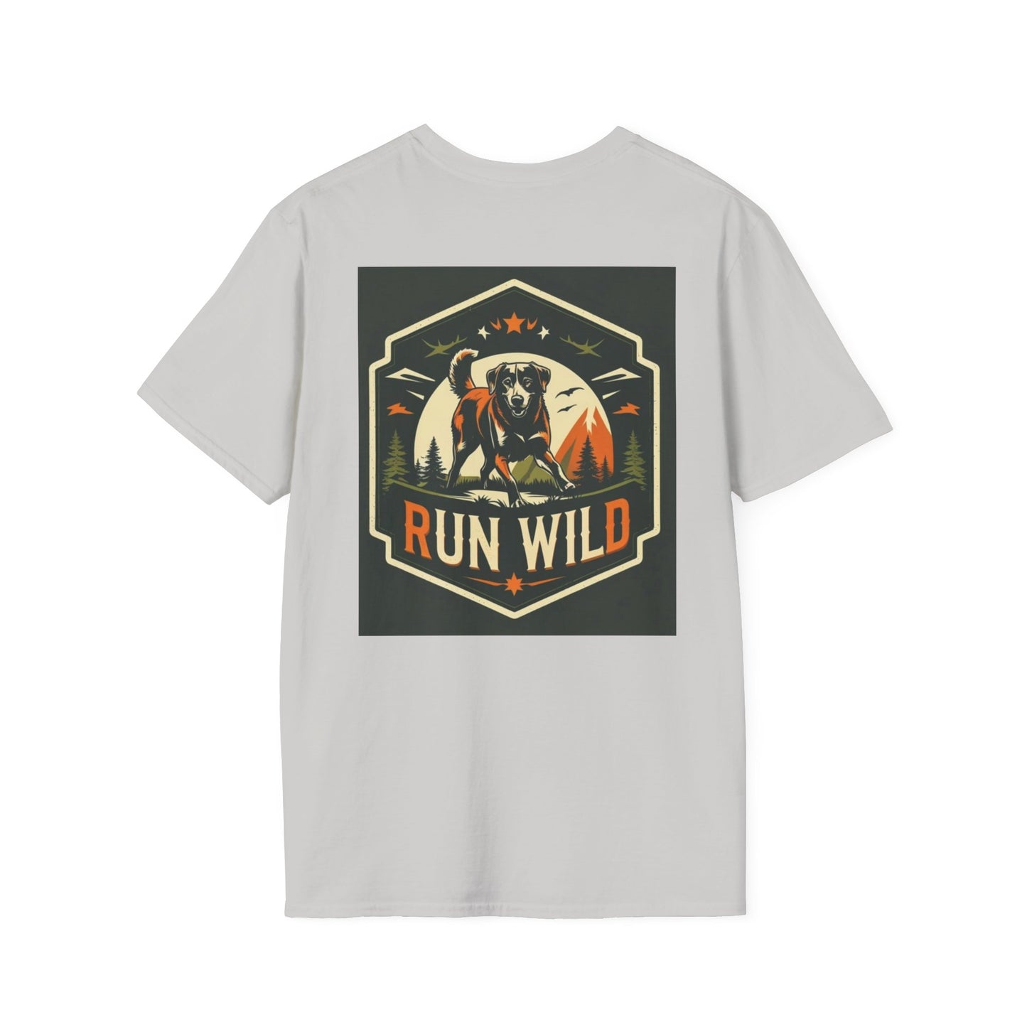 Wild Spirit Unisex T-Shirt - Perfect for Outdoor Lovers, Animal Enthusiasts, Gifts for Nature Lovers, Run Wild Tee, Adventure Apparel
