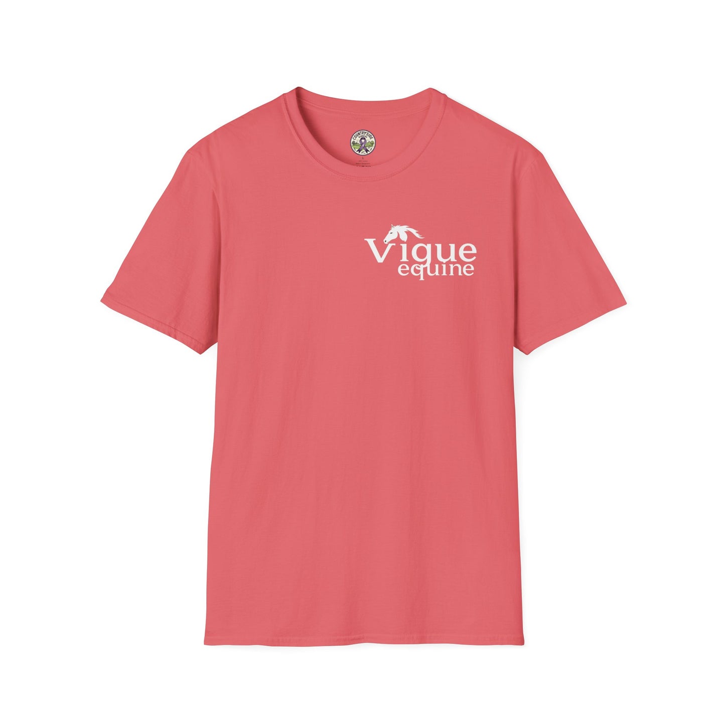 Vigue Equine LLC Merch for Countryside Runners- soft style t-shirt