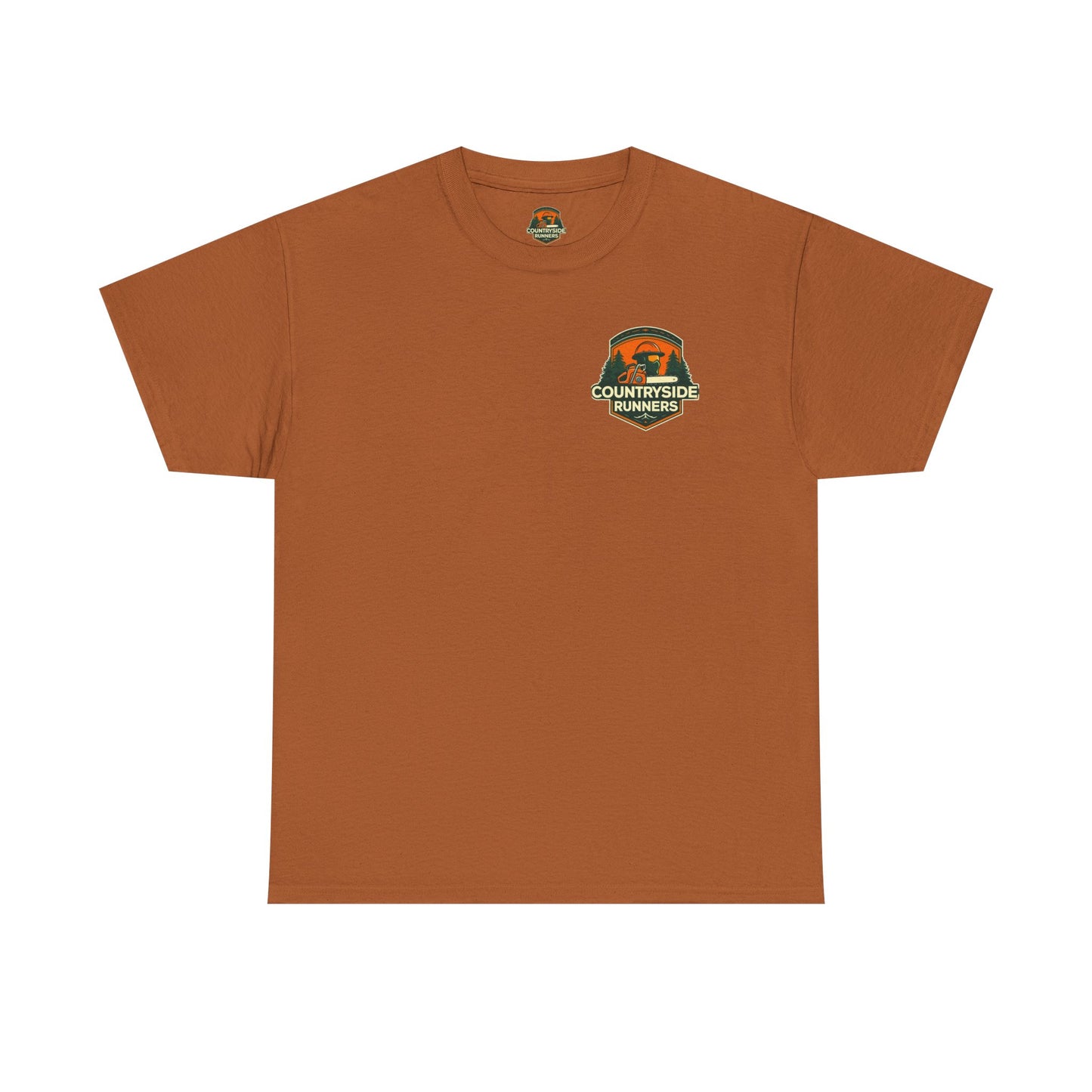 Blue collar line- Timber Tech Unisex Heavy Cotton Tee - Casual Nature Shirt, Outdoor Adventure Tee, Gifts for Forest Lovers, Eco-Friendly Apparel, Summer Wear