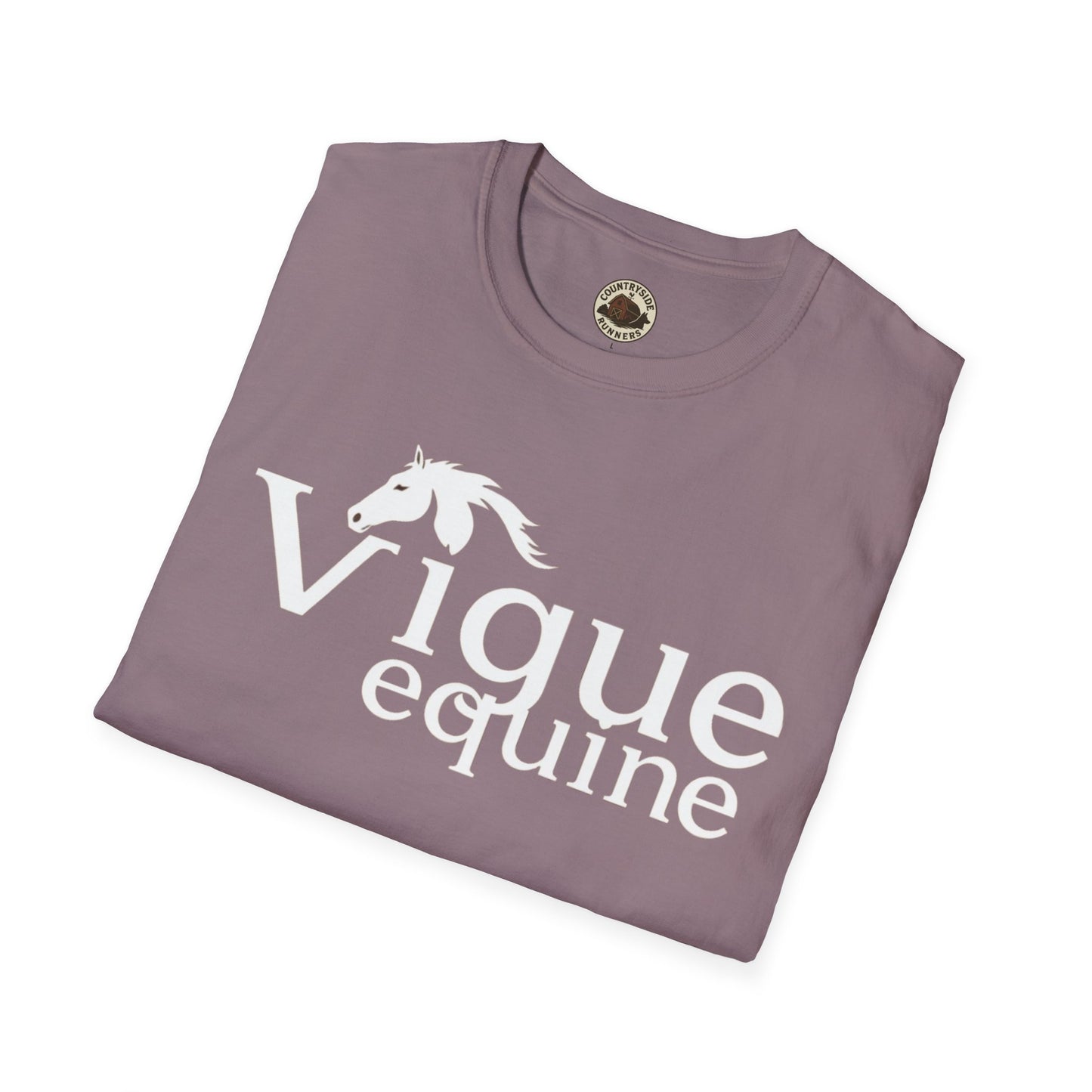 Vigue Equine Tips Hat Unisex T-Shirt - Equestrian Design