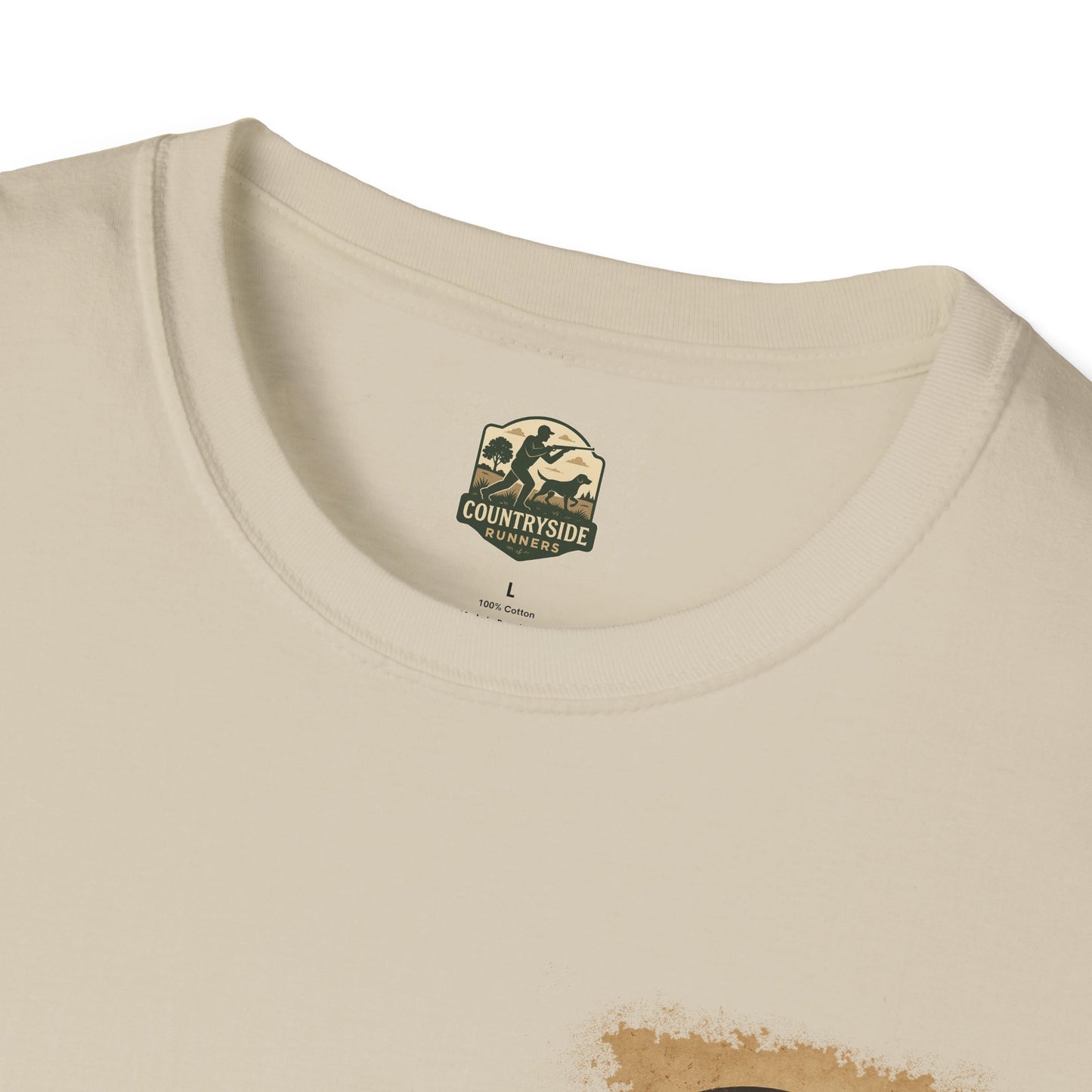 Countryside Runners Unisex Softstyle T-Shirt, Casual Outdoor Tee, Gift for Nature Lovers, Hunting Apparel, Cool Vintage Design