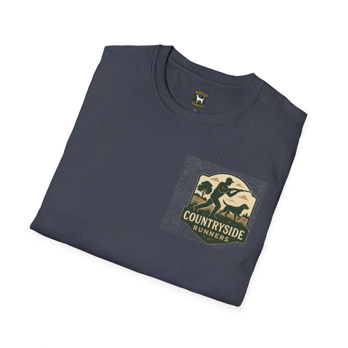 Country Dog T-Shirt, Casual Tee, Gift for Dog Lovers, Pet Owner Apparel, Farmhouse Style, Outdoor Adventure Clothing