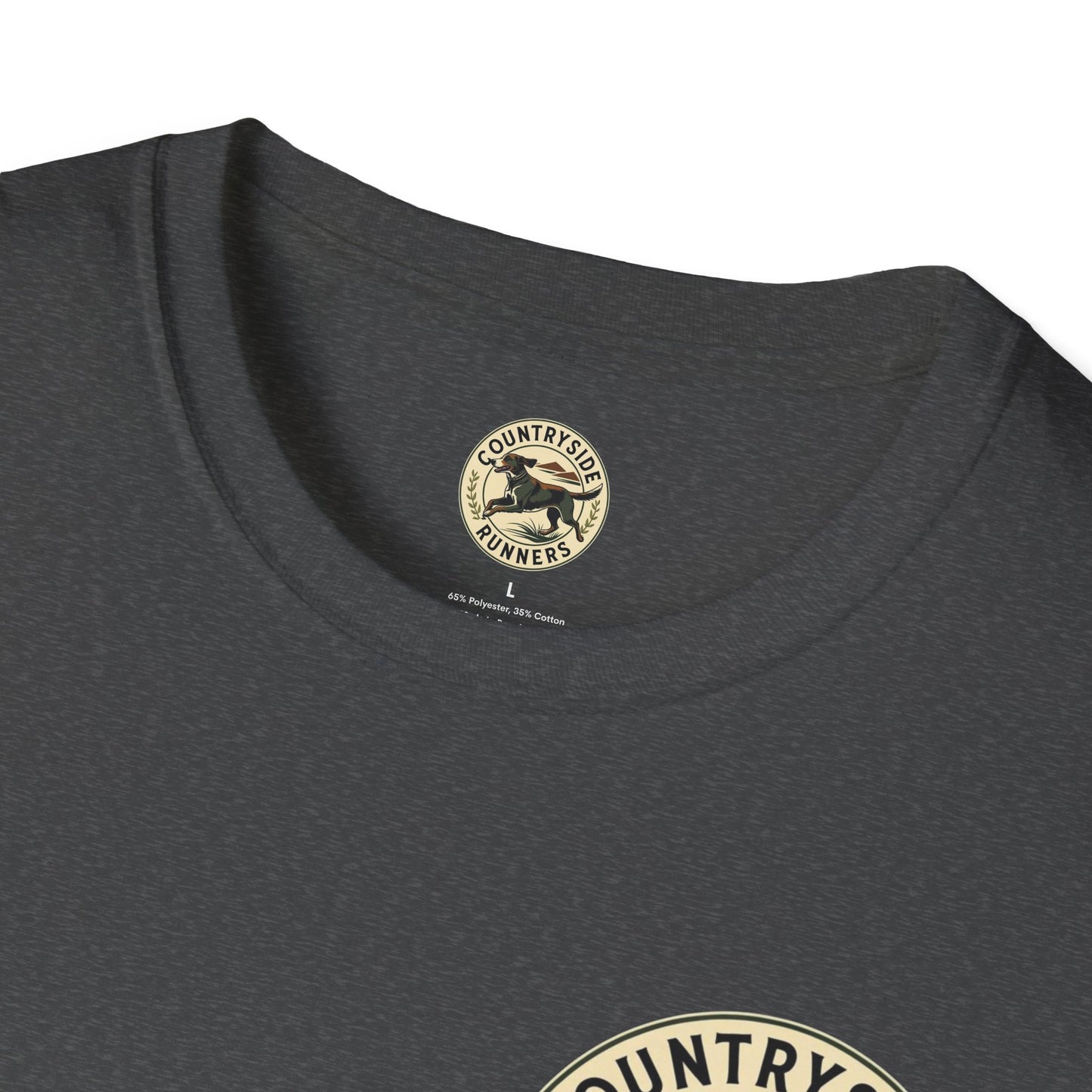 Unisex Country-Themed Graphic Tee, Vintage Runner T-Shirt, Nature Lover Gift, Outdoor Lifestyle Apparel, Gifts for Him/Her