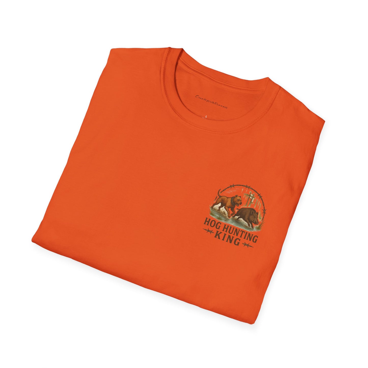 T-Shirt - Hog Hunting King Catch Dog Love
