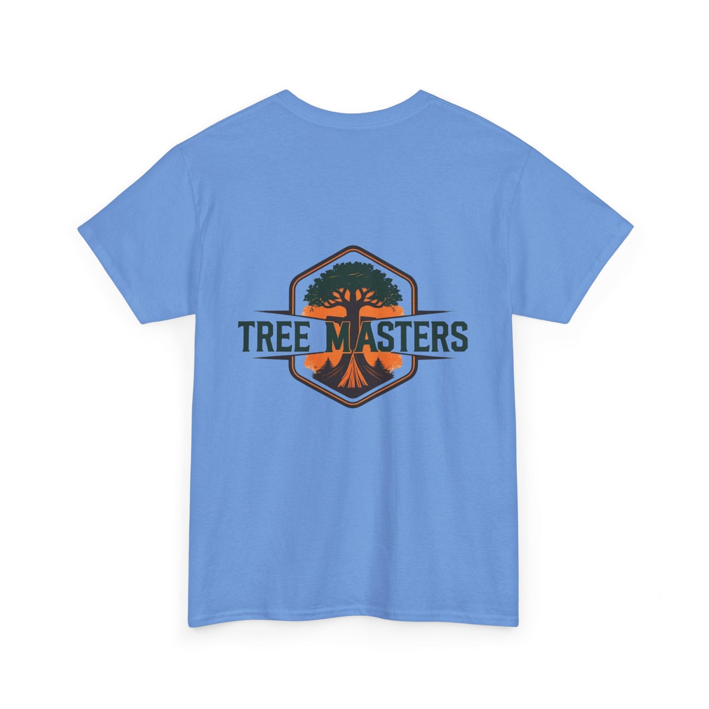 Blue collar line- Tree Masters Unisex Heavy Cotton Tee | Nature Lover Shirt, Camping Tee, Outdoor Enthusiast Gear, Adventure Gift, Eco-Friendly Fashion