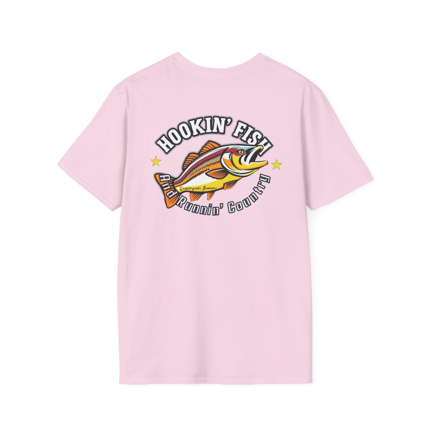Countryside Fishing T-Shirt - rods and country