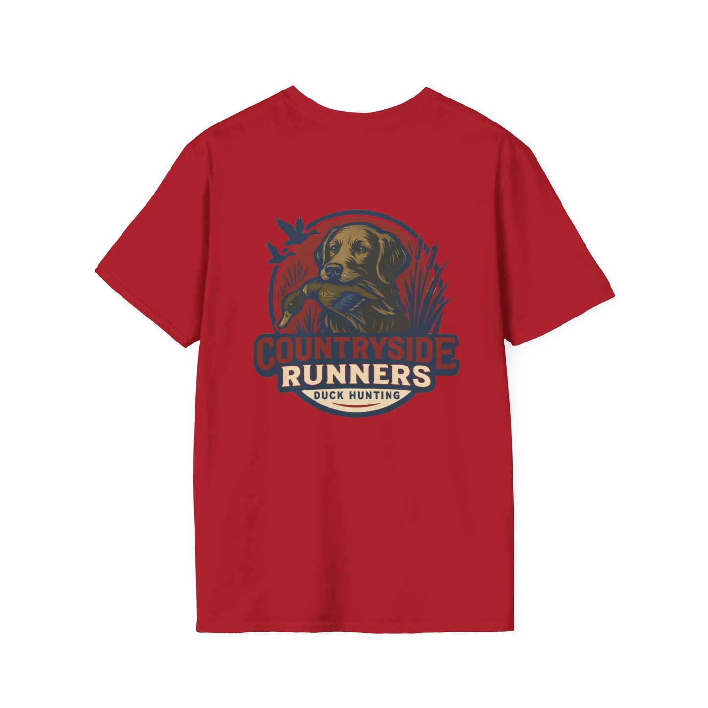 Duck Hunting Runners T-Shirt, Perfect Gift for Hunters, Outdoor Enthusiasts, Casual Wear, Wildlife Lovers, Adventure Apparel