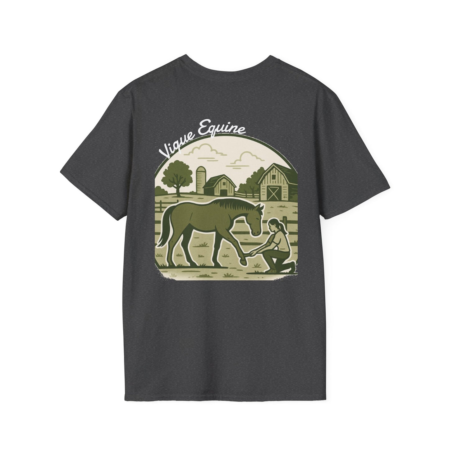 Vigue Equine LLC Merch for Countryside Runners- soft style t-shirt