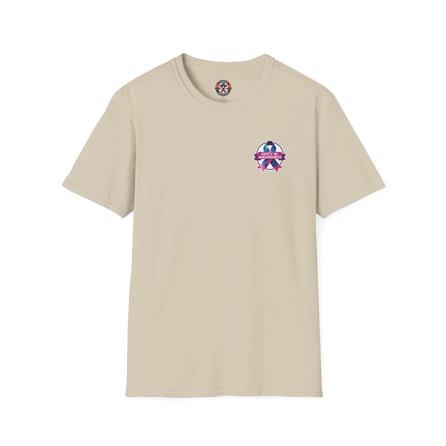 Cancer Warriors Unisex T-Shirt | Softstyle Tee for Support & Awareness, Gift for Fighters, Survivors, Fundraisers, Motivational Wear