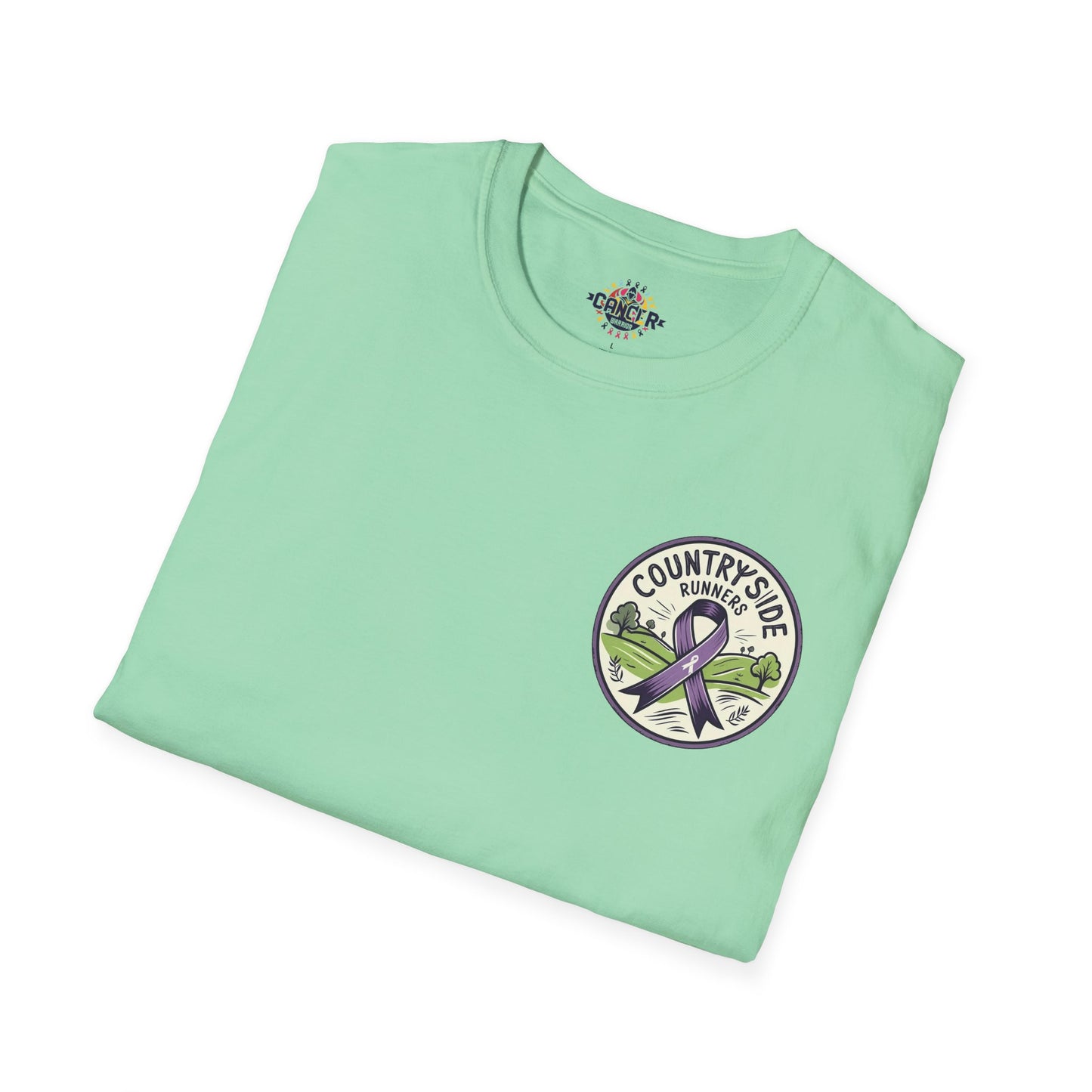 Cancer Warrior Unisex Softstyle T-Shirt, Support Tee, Awareness Shirt, Gift Idea for Cancer Fighters, Inspirational Apparel