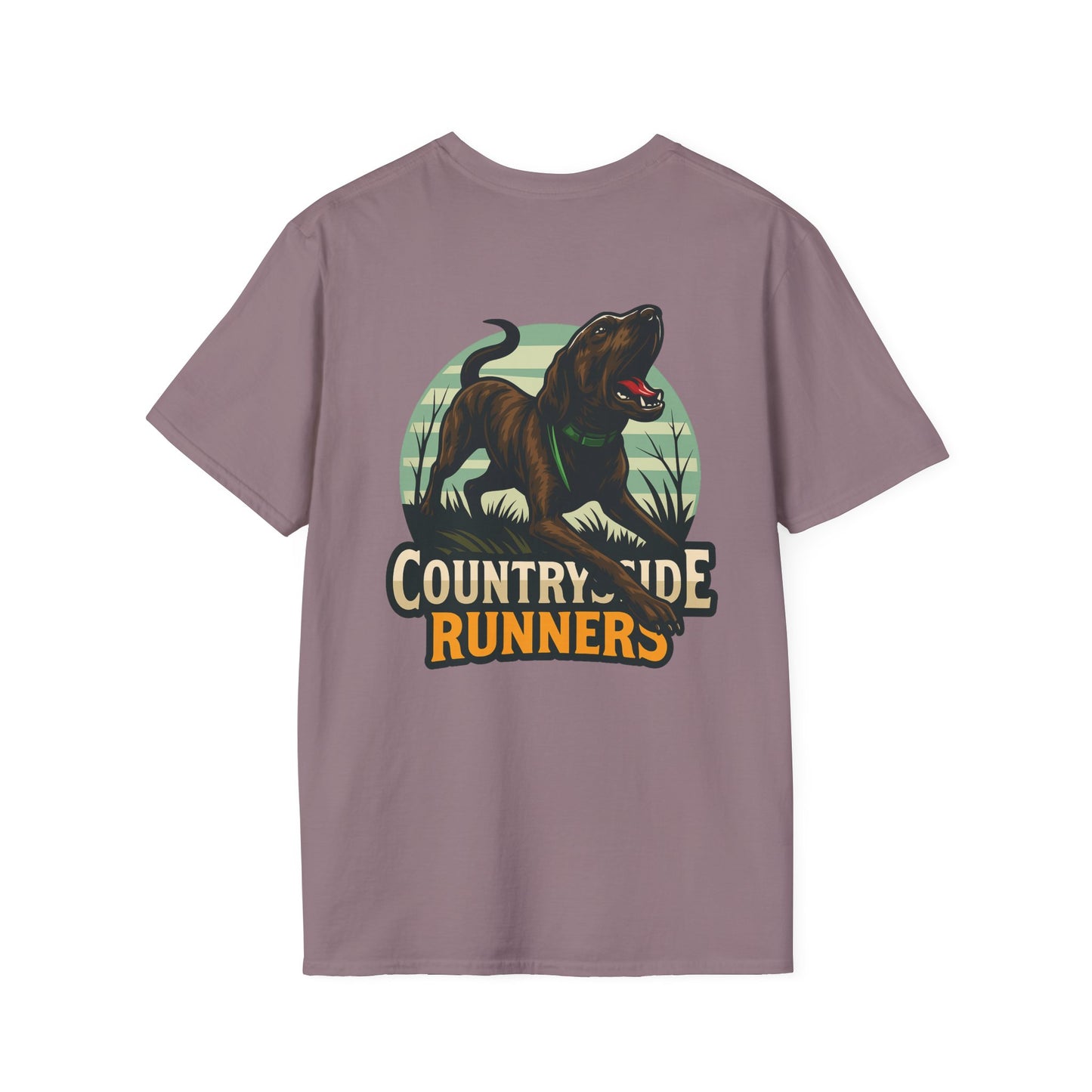 Country Side Runners plott hound T-Shirt, Unisex Dog Lover Tee, Gift for Running Enthusiasts, Outdoor Adventure Apparel, Nature-Themed Shirt