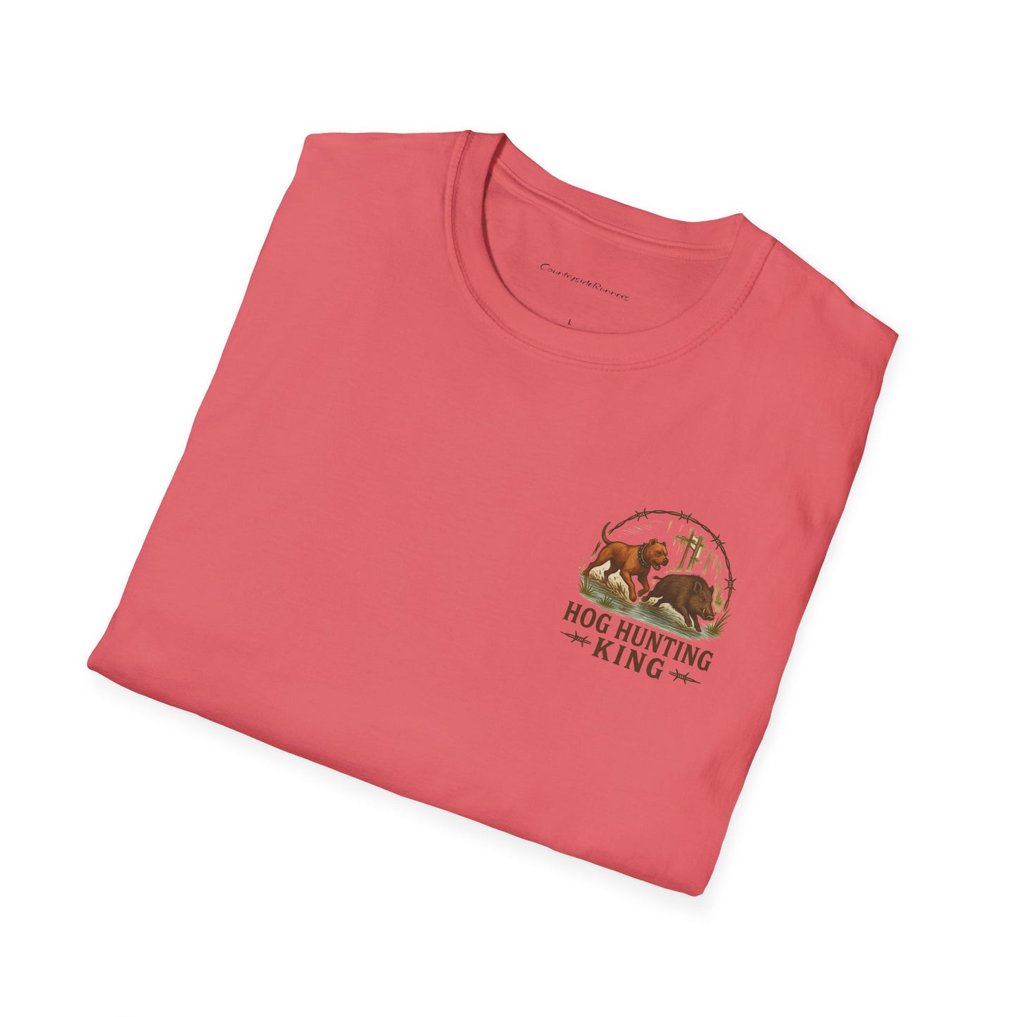T-Shirt - Hog Hunting King Catch Dog Love