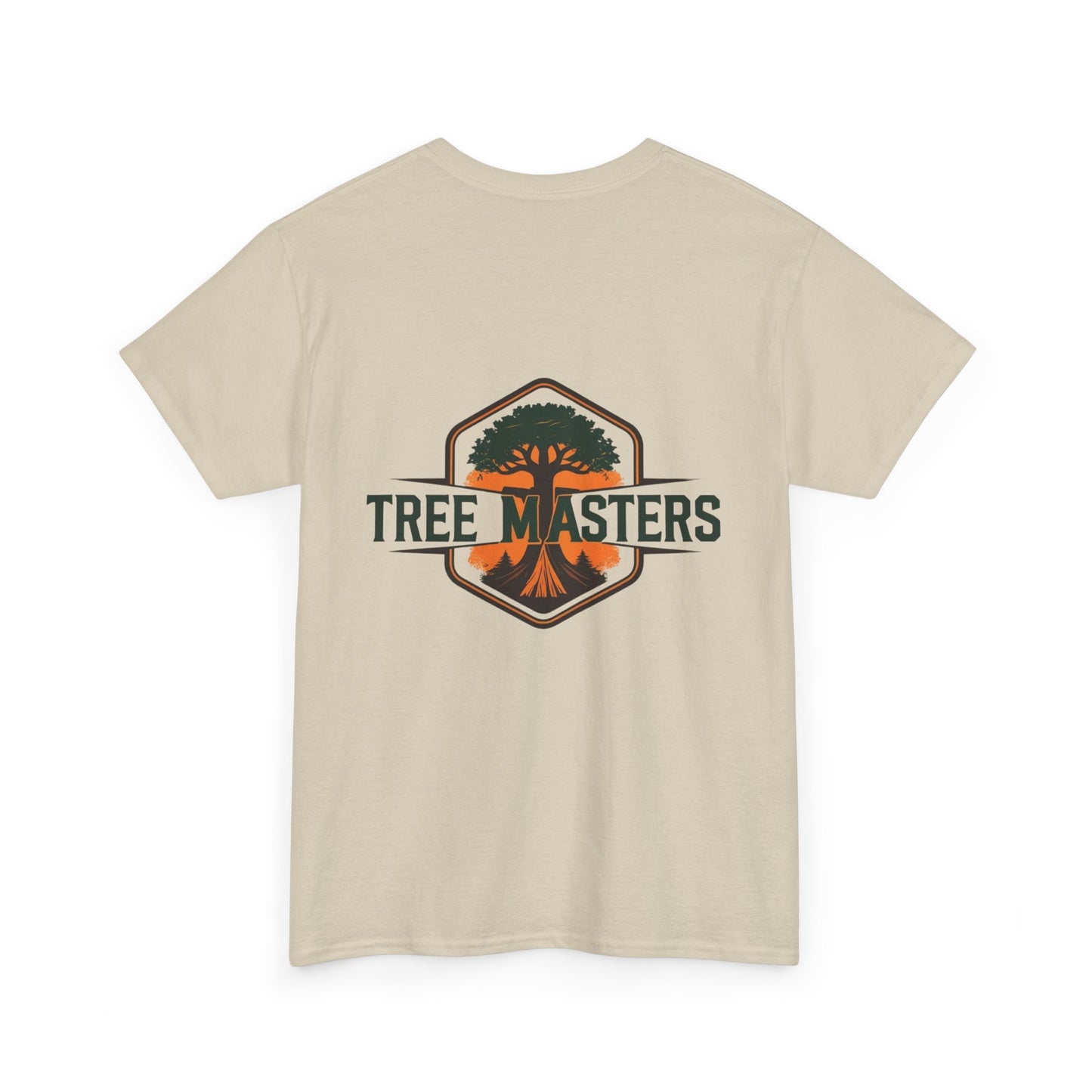 Blue collar line- Tree Masters Unisex Heavy Cotton Tee | Nature Lover Shirt, Camping Tee, Outdoor Enthusiast Gear, Adventure Gift, Eco-Friendly Fashion
