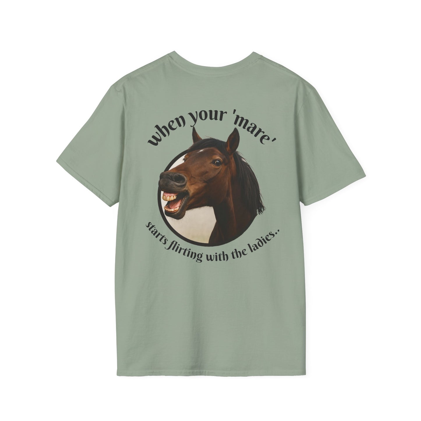 T-Shirt Mare is a stud Unisex Softstyle