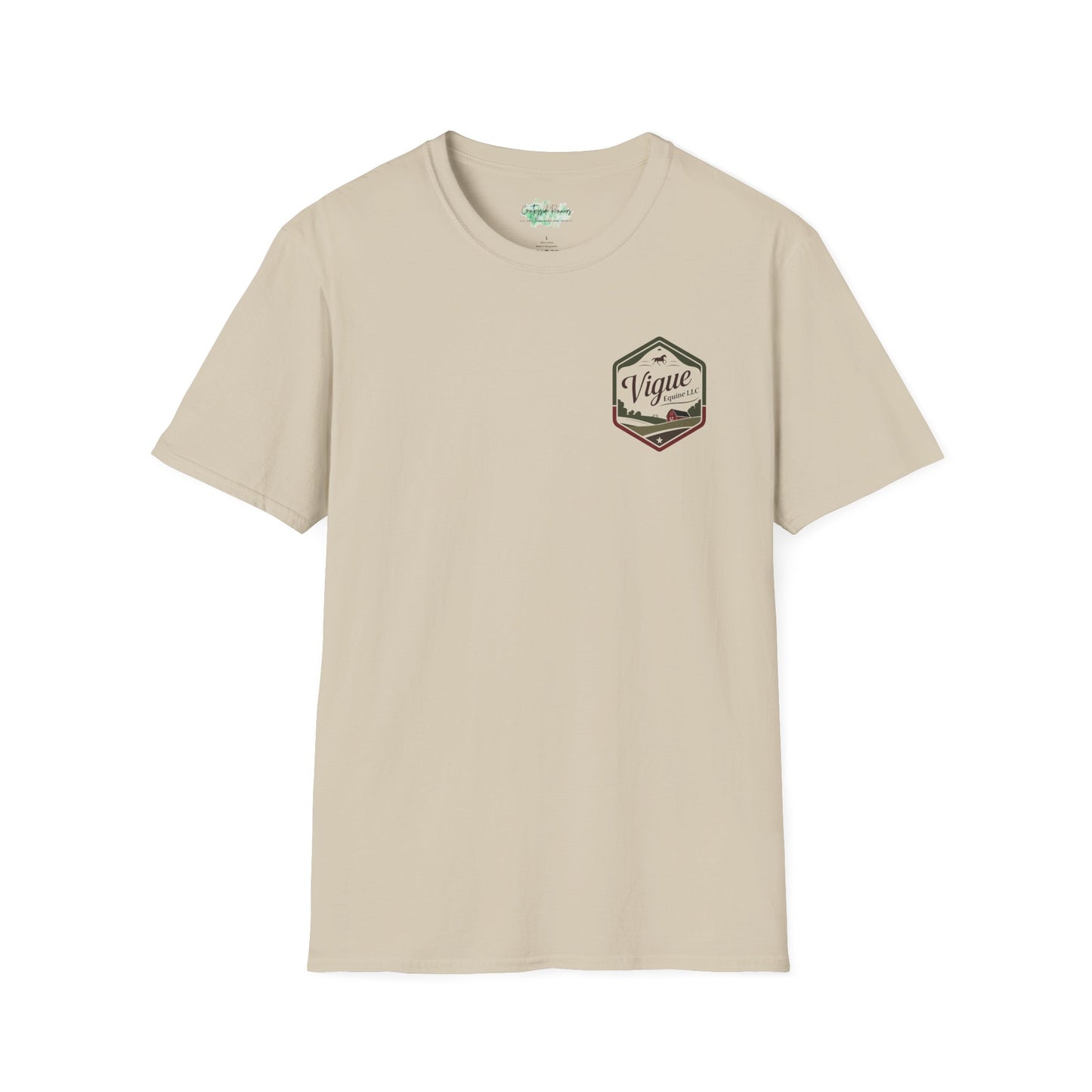 Vintage Vigue Equine Unisex T-Shirt - Countryside Runners Merch
