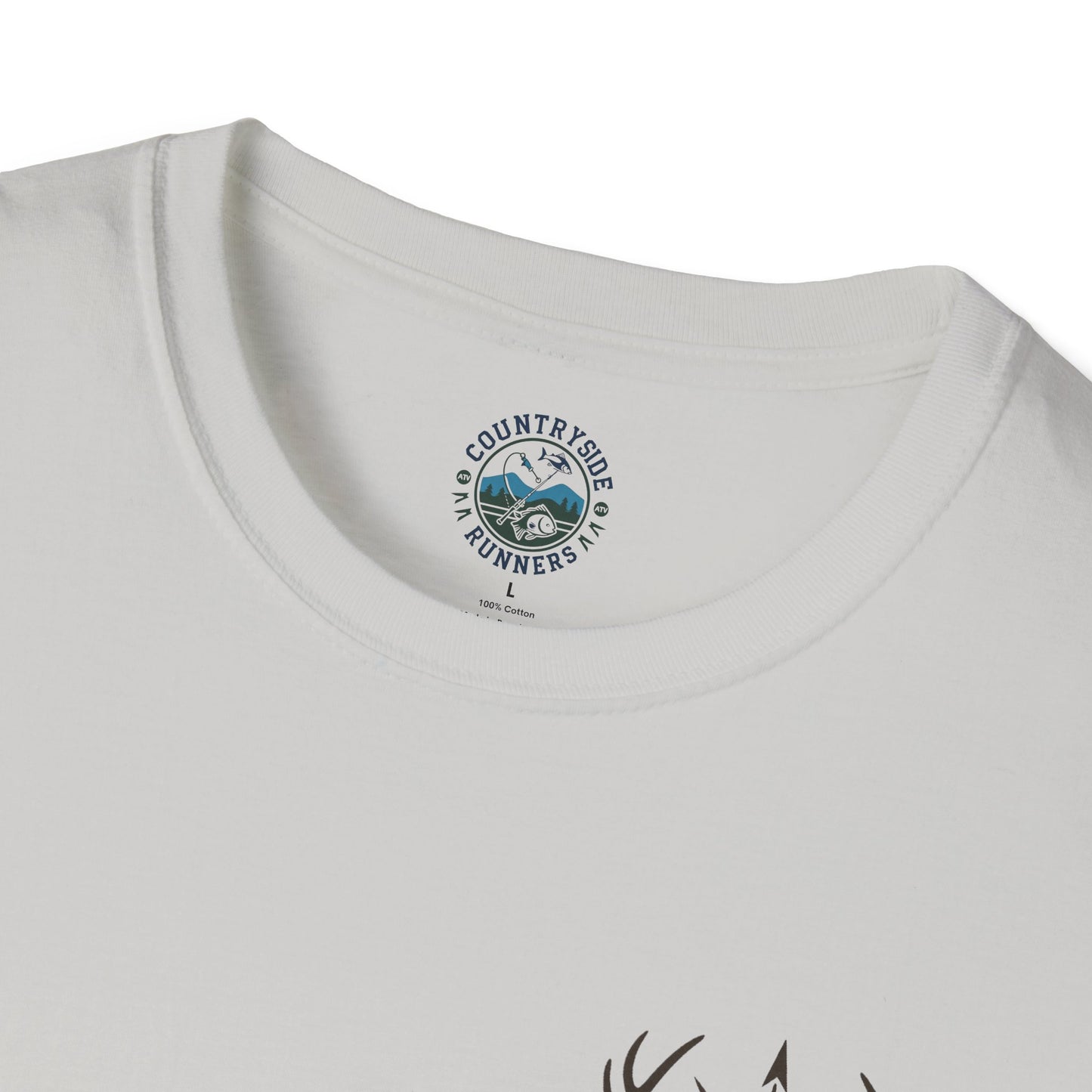 Countryside Runners T-Shirt, Rustic Outdoor Apparel, Gift for Dog Lovers, Hiking Shirt, Country Life Fashion