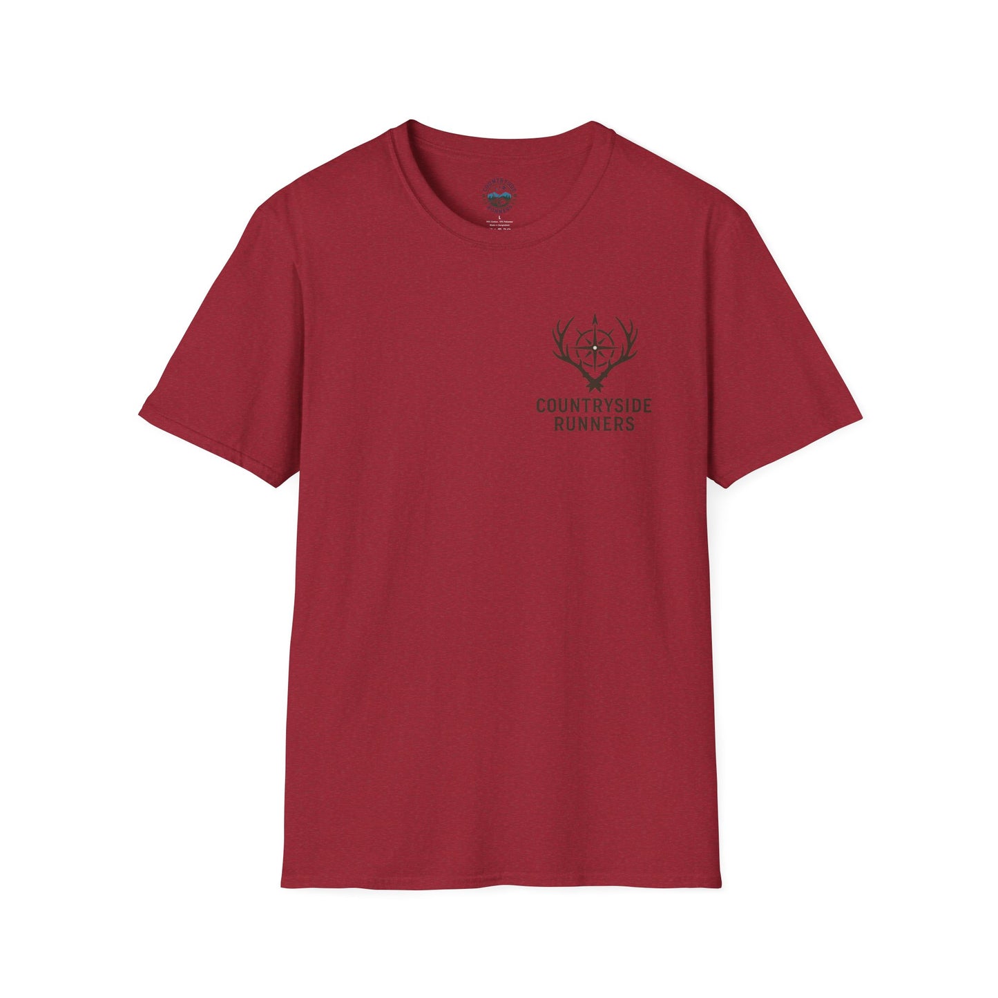 Countryside Runners T-Shirt, Rustic Outdoor Apparel, Gift for Dog Lovers, Hiking Shirt, Country Life Fashion