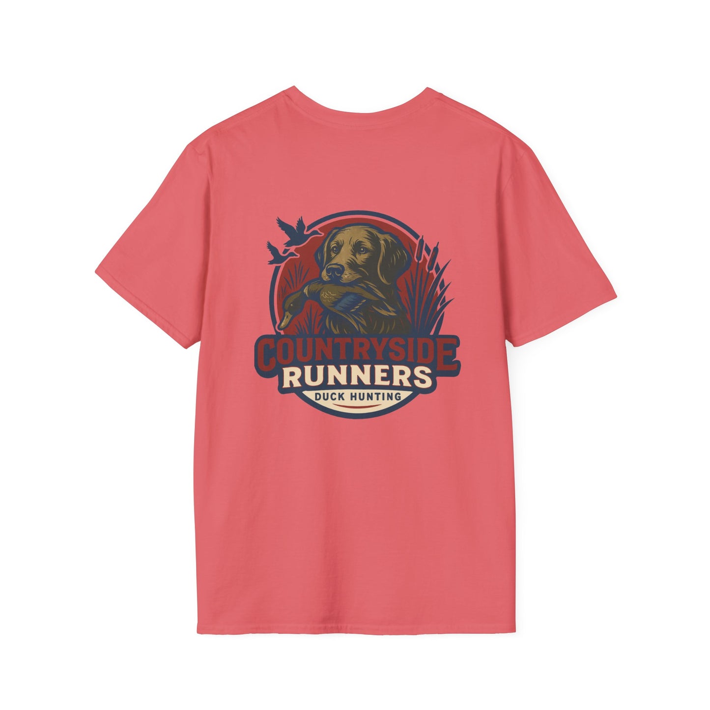 Duck Hunting Runners T-Shirt, Perfect Gift for Hunters, Outdoor Enthusiasts, Casual Wear, Wildlife Lovers, Adventure Apparel