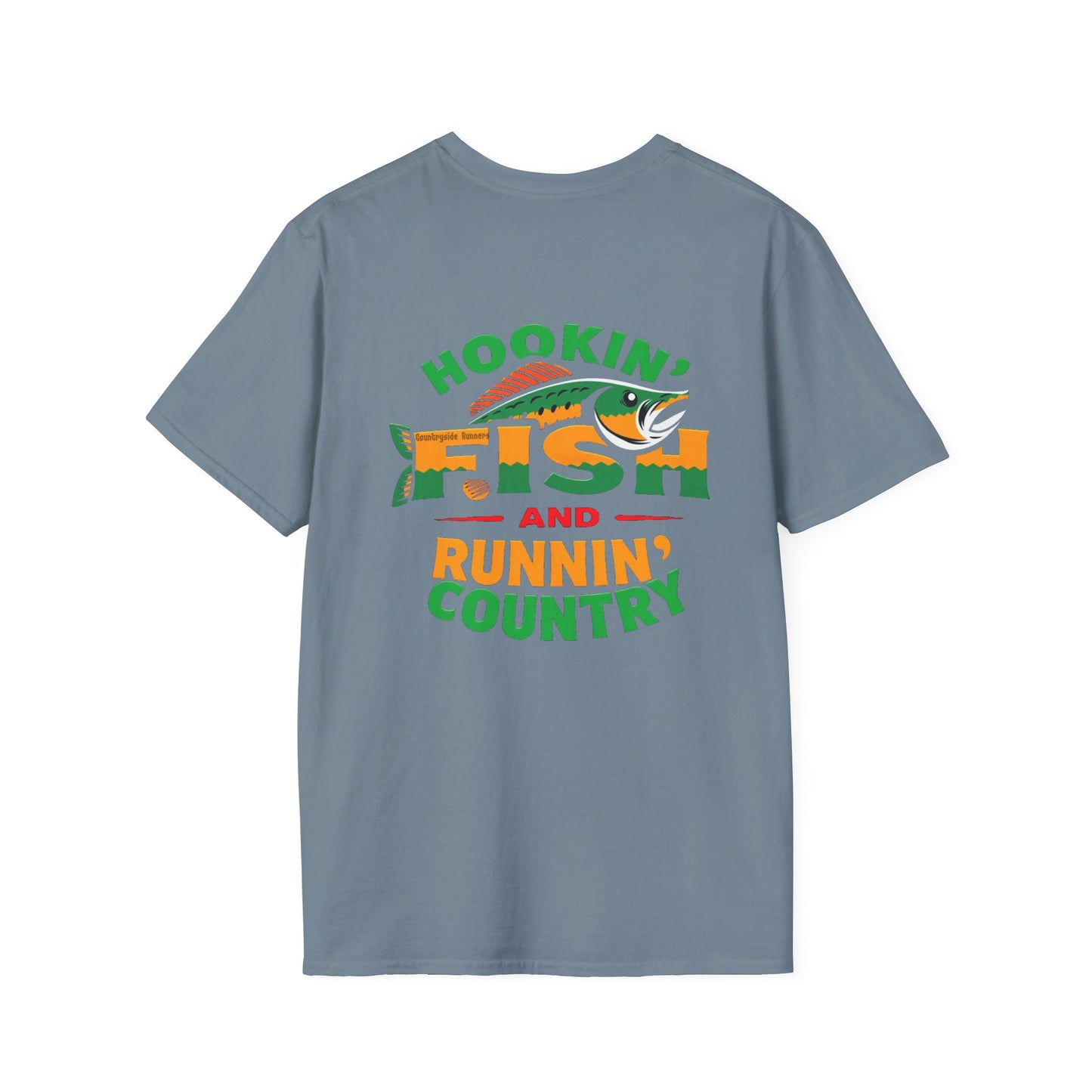 Countryside Fishing T-Shirt - rods and country