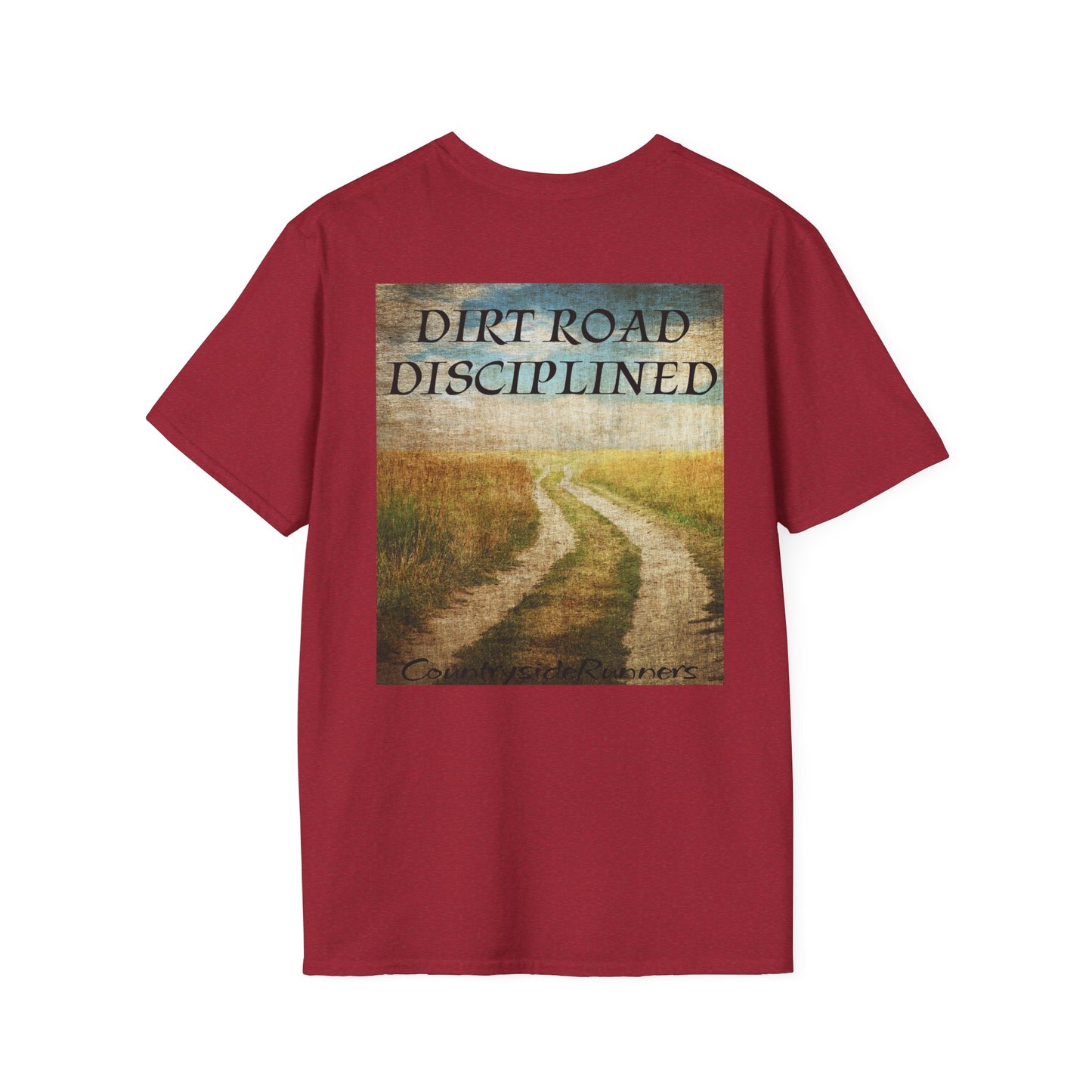 Dirt Road Disciplined Countryside Runners brand T-shirt