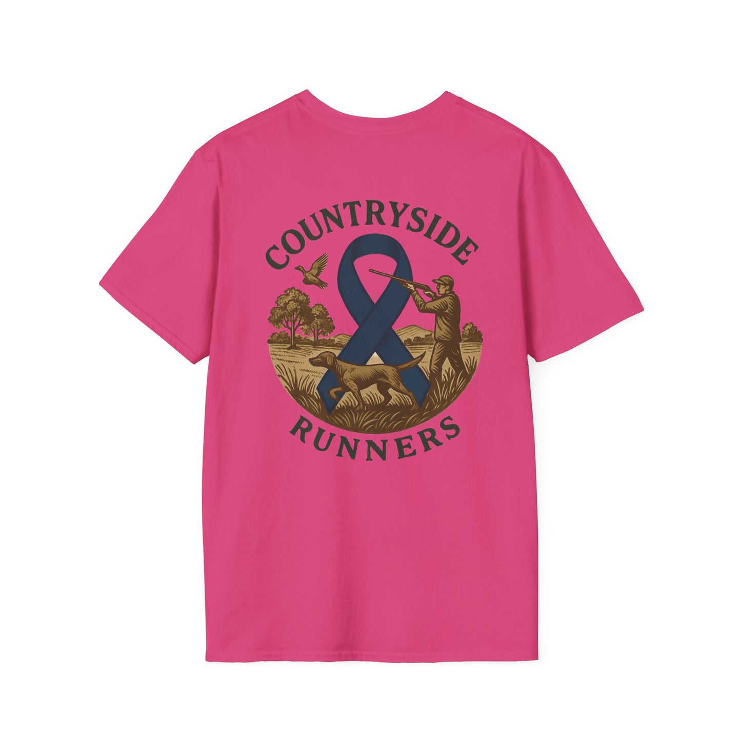 Pick Your Battles Cancer CountrySide Unisex Softstyle T-Shirt, Support Tee, Awareness Shirt, Gift Idea for Cancer Fighters, Inspirational Apparel