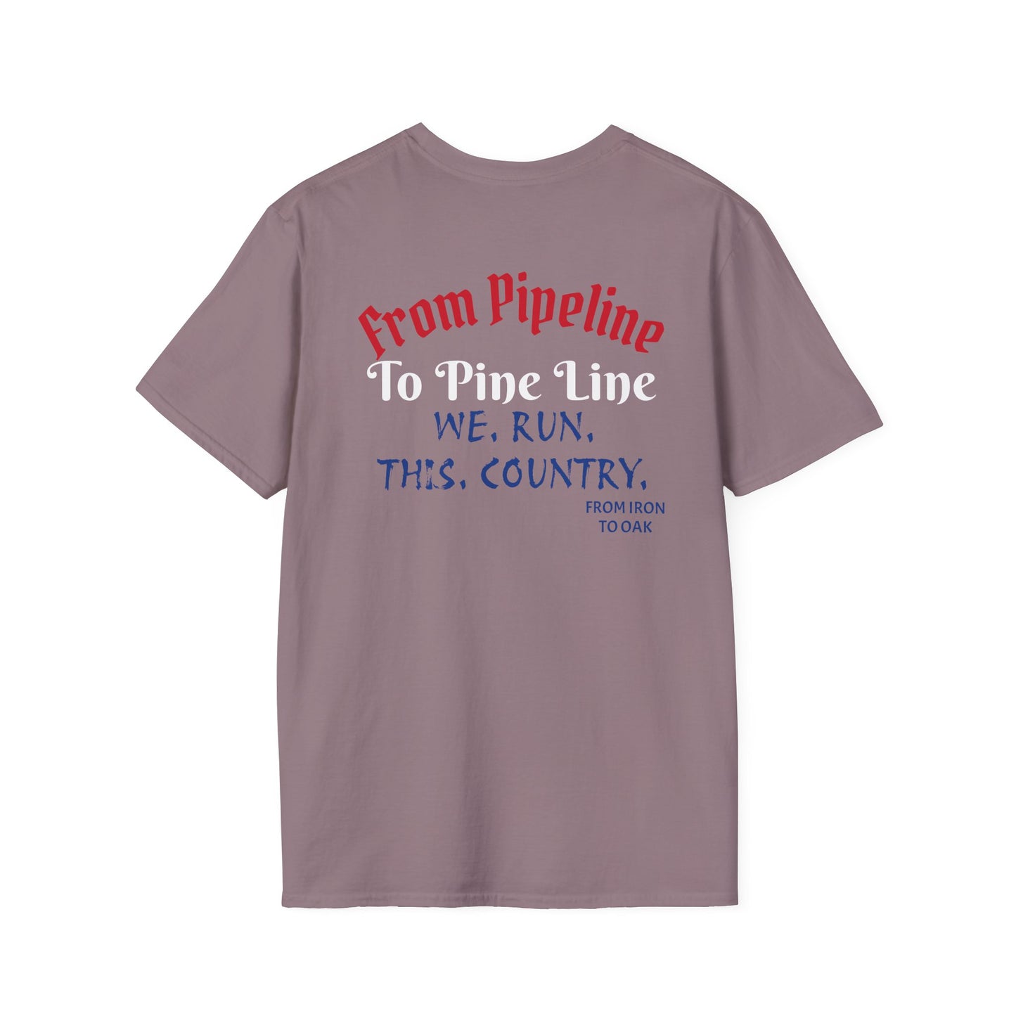 Pipeline to Pineline Countryside Runners brand T-shirt