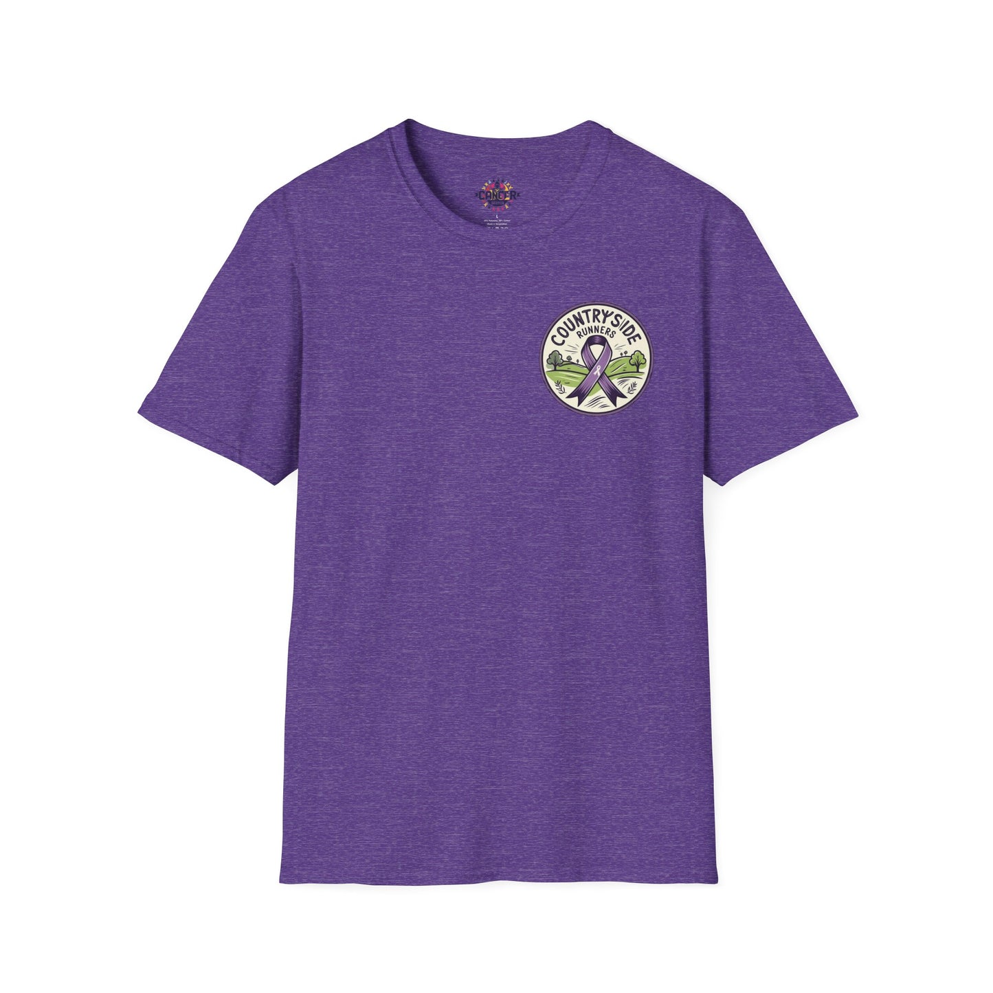 Cancer Warrior Unisex Softstyle T-Shirt, Support Tee, Awareness Shirt, Gift Idea for Cancer Fighters, Inspirational Apparel
