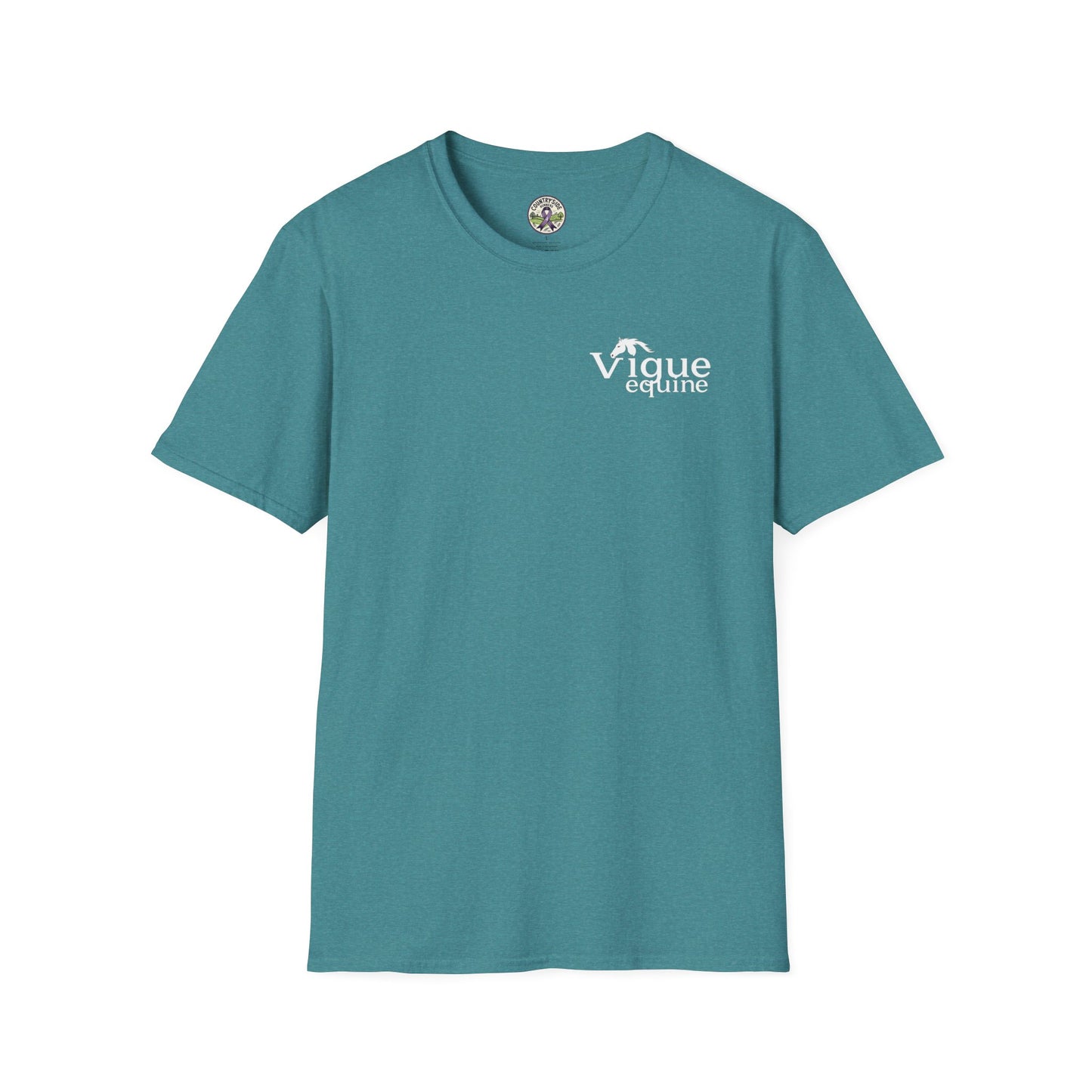 Vigue Equine LLC Merch for Countryside Runners- soft style t-shirt