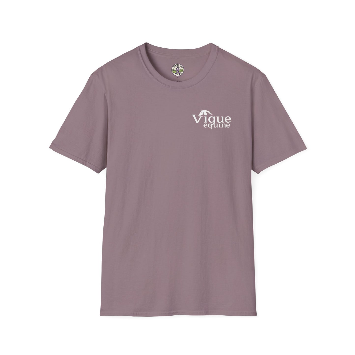 Vigue Equine LLC Merch for Countryside Runners- soft style t-shirt