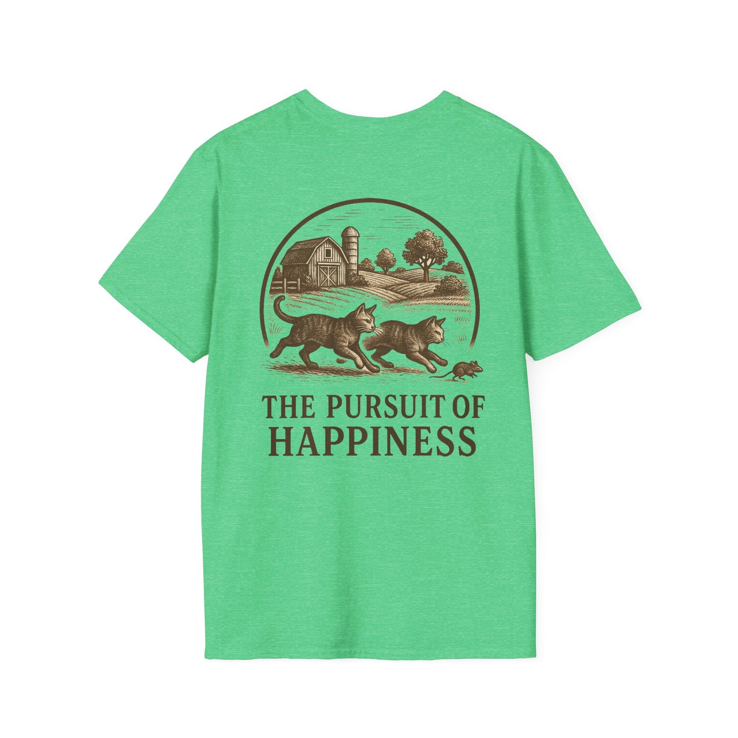 Cat Love Pursuit of happiness T-Shirt