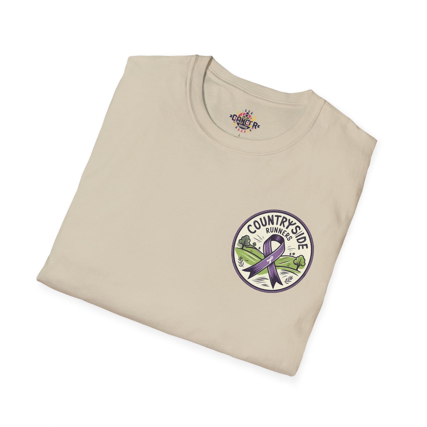 Cancer Warrior Unisex Softstyle T-Shirt, Support Tee, Awareness Shirt, Gift Idea for Cancer Fighters, Inspirational Apparel