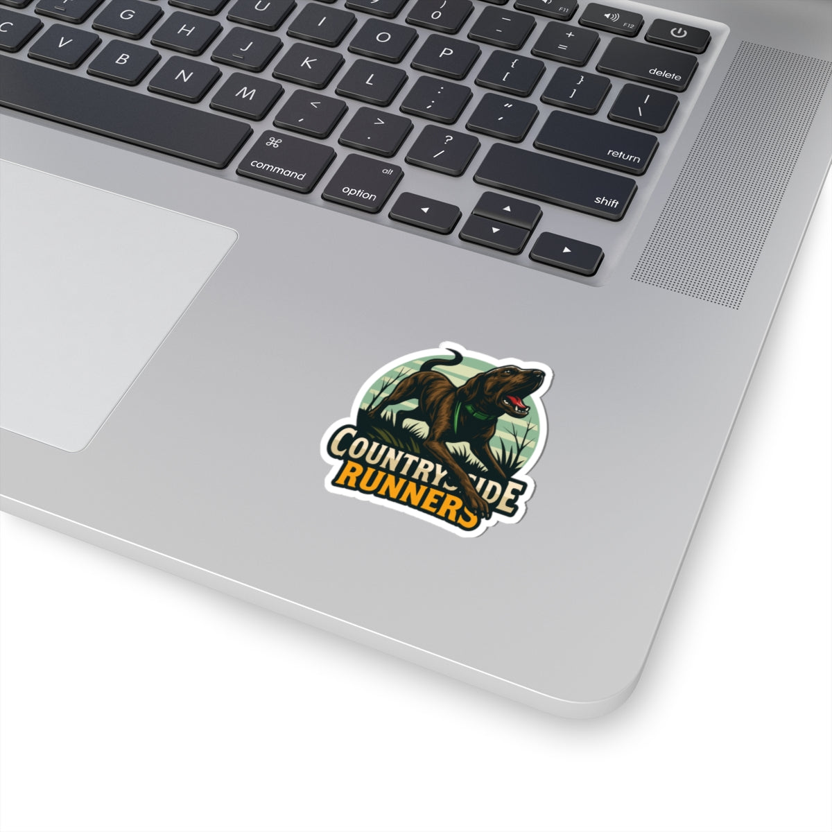 Country Side Runners Kiss-Cut Stickers, Dog Lover Gift, Pet Owner Decals, Planner Stickers, Laptop Decor, Gift for Runners