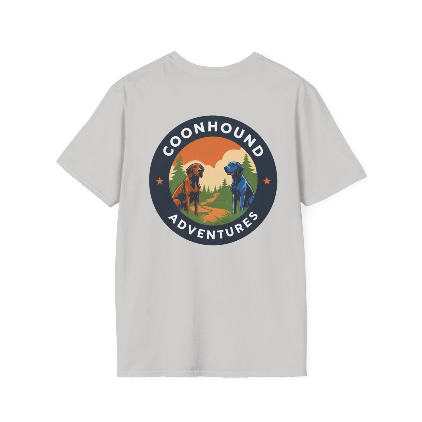Coonhound Adventure T-Shirt, Dog Lover's Tee, Outdoor Enthusiast Gift, Animal Lover Apparel, Hiking Shirt, Nature Explorer Top
