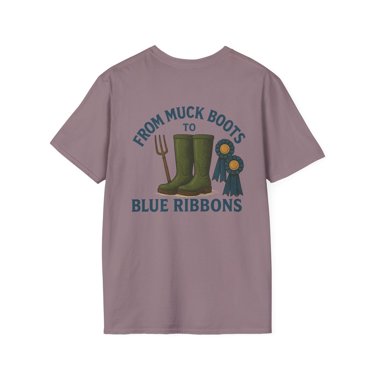 Muck boots to blue ribbons T-Shirt