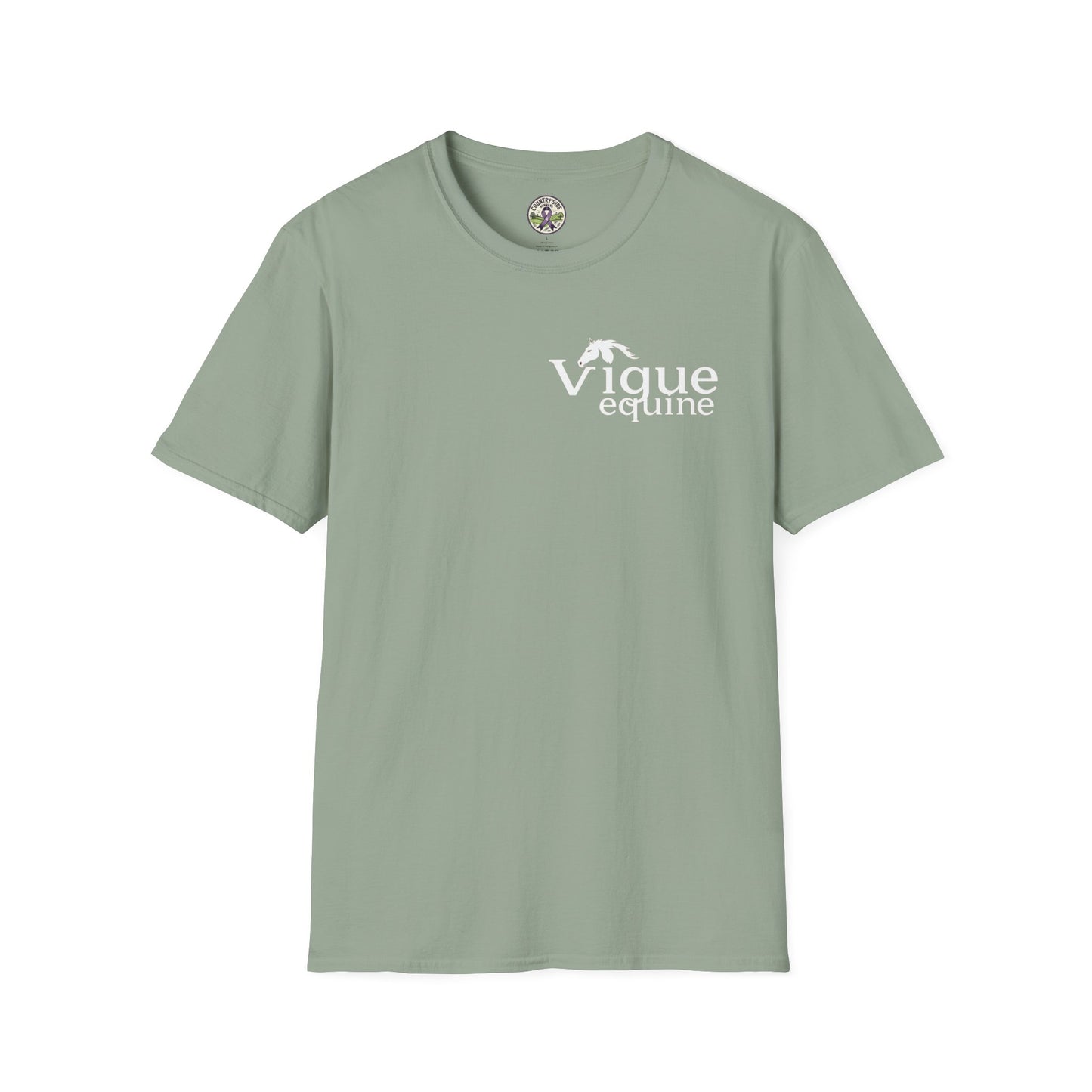 Vigue Equine LLC Merch for Countryside Runners- soft style t-shirt