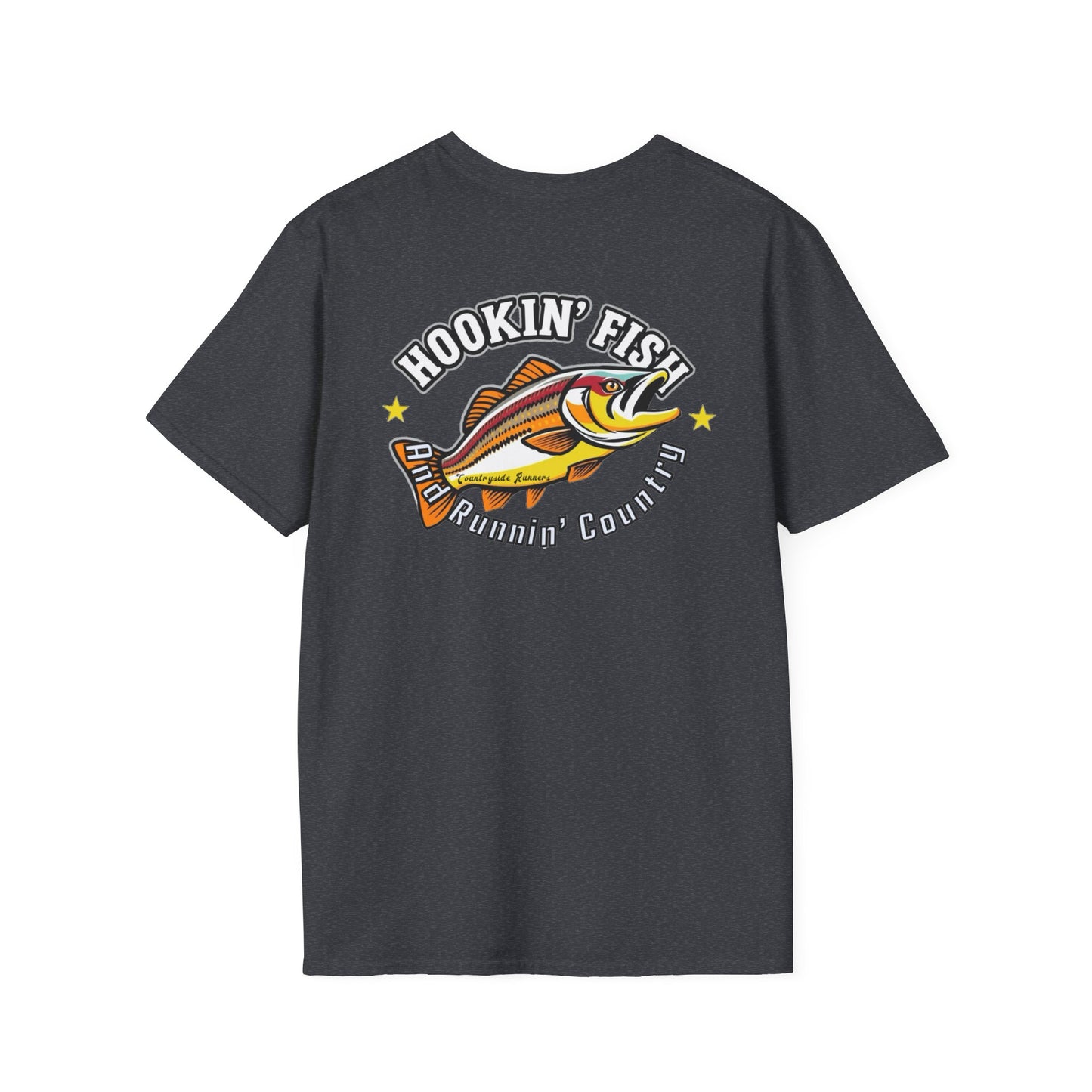 Countryside Fishing T-Shirt - rods and country