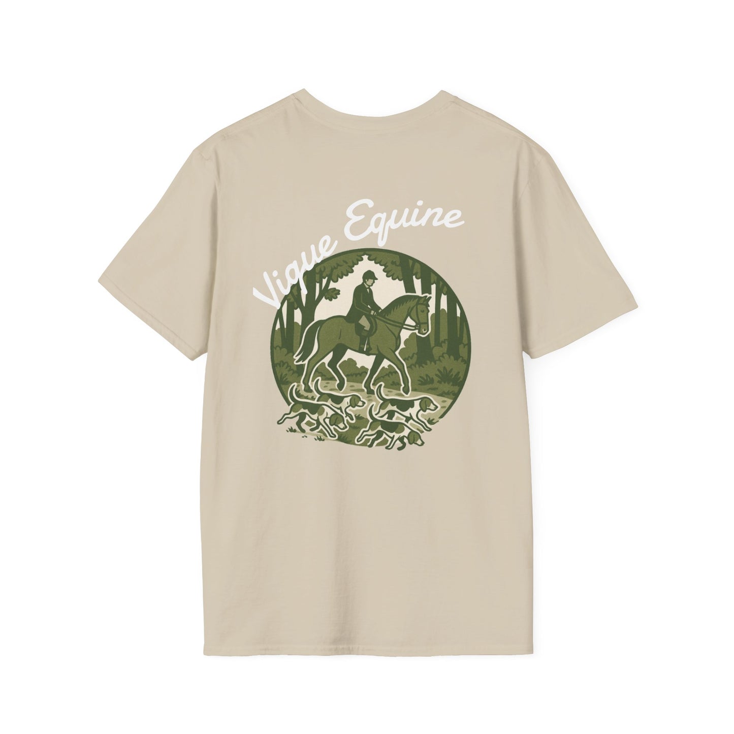 Vigue Equine LLC Merch for Countryside Runners- soft style t-shirt