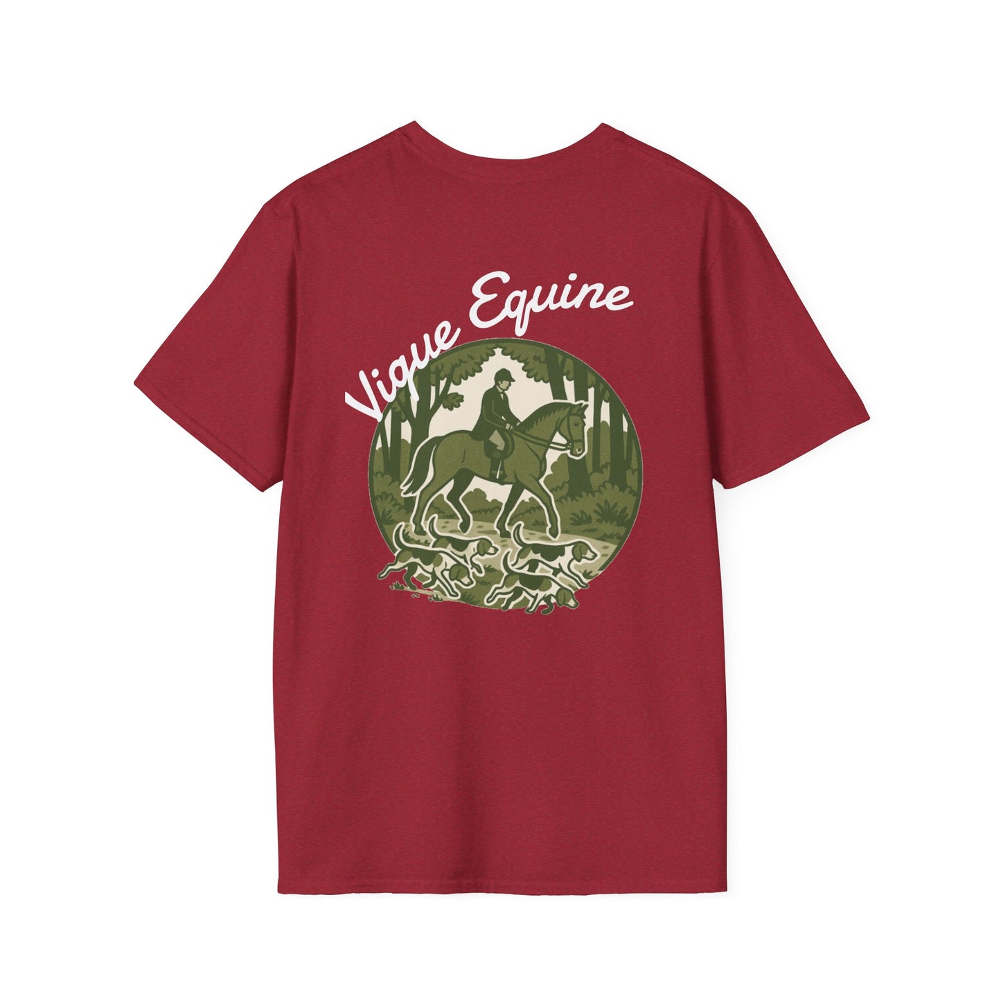 Vigue Equine LLC Merch for Countryside Runners- soft style t-shirt