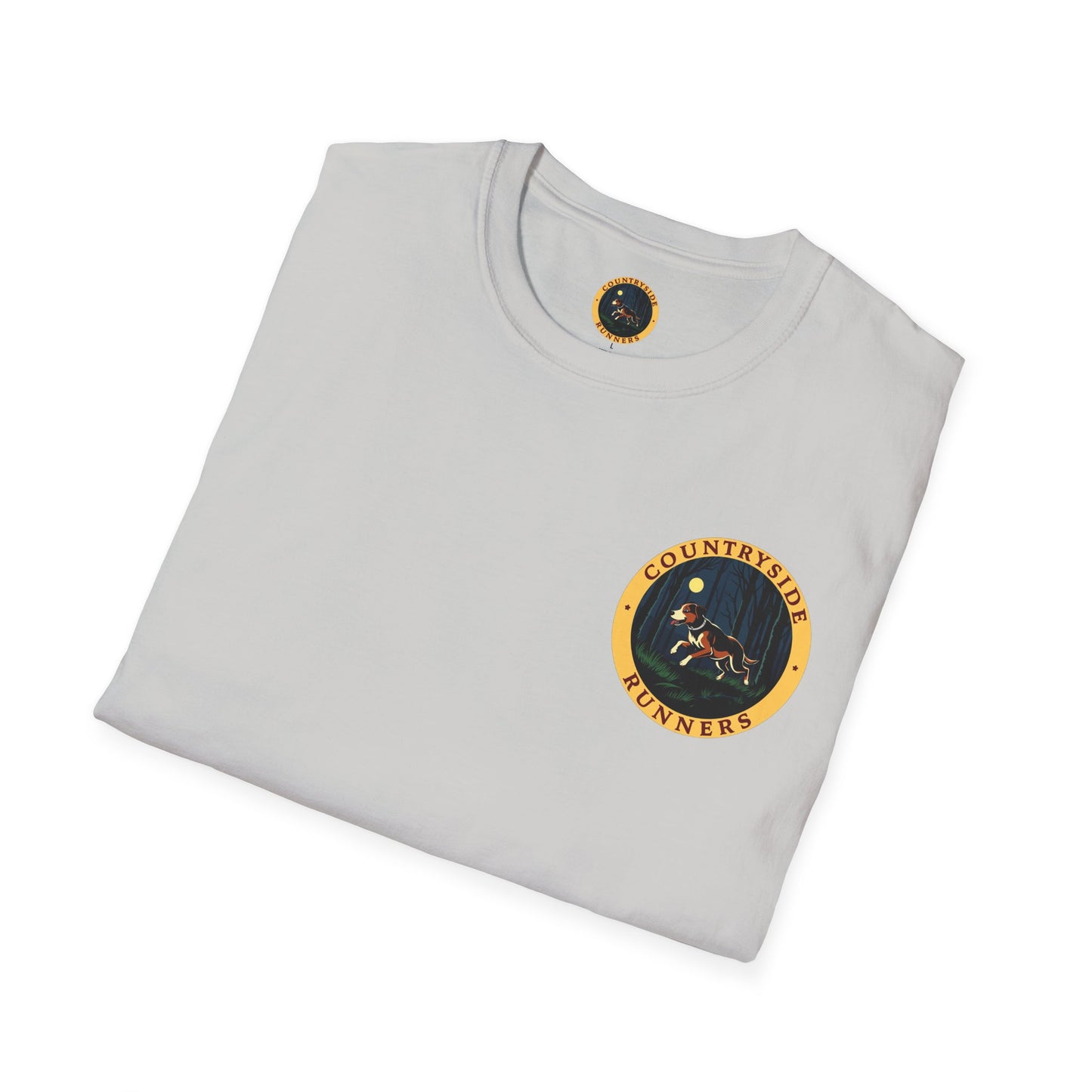 Vintage-Inspired Bluetick Naturals Unisex Softstyle T-Shirt, Pet Lover's Tee, Casual Wear, Gift for Dog Owners, Outdoor Adventure Shirt