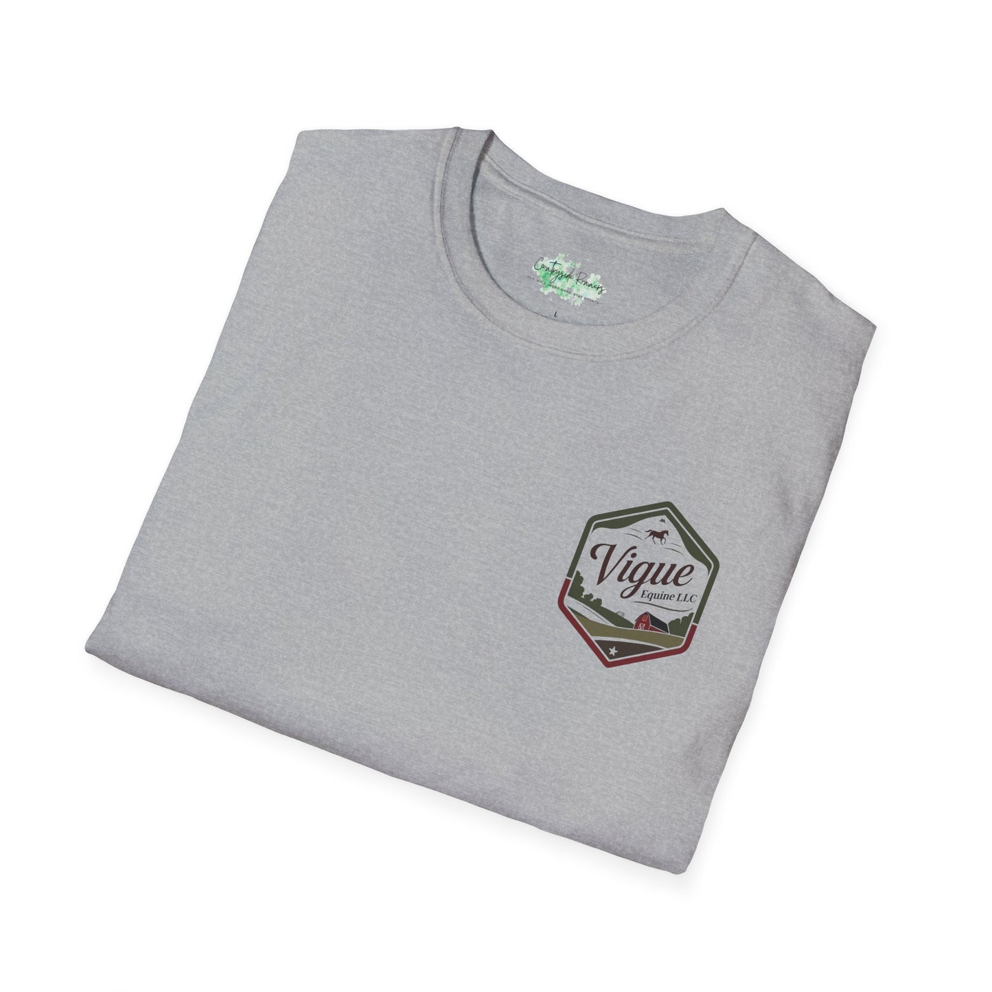 Vintage Vigue Equine Unisex T-Shirt - Countryside Runners Merch