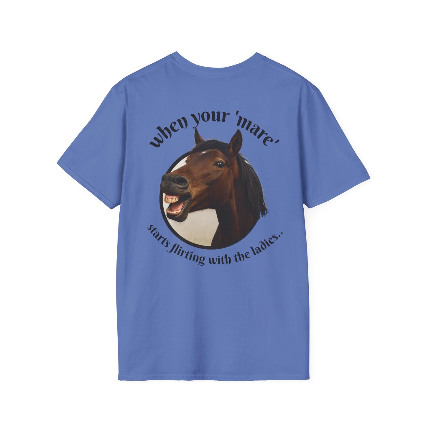 T-Shirt Mare is a stud Unisex Softstyle