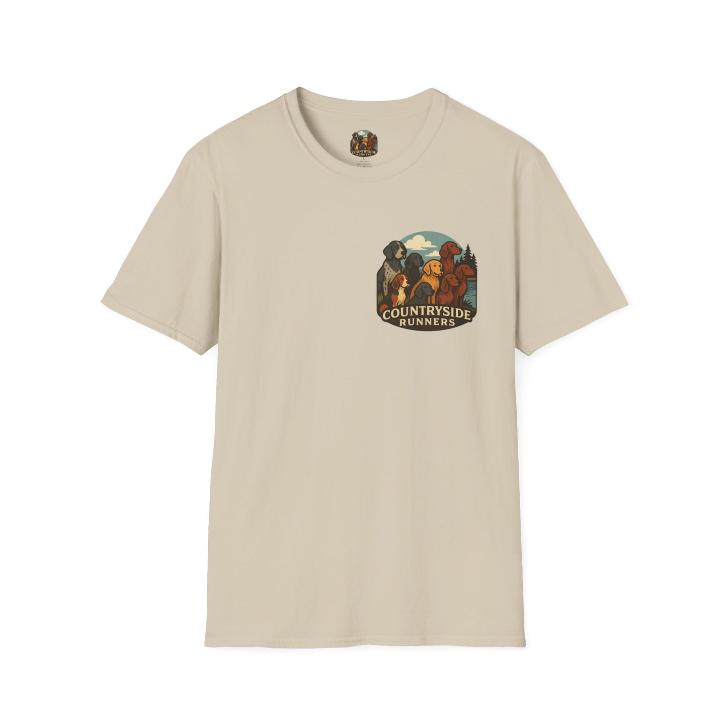 Dog Runners T-Shirt, Perfect Gift for Hunters, Outdoor Enthusiasts, Casual Wear, Wildlife Lovers, Adventure Apparel