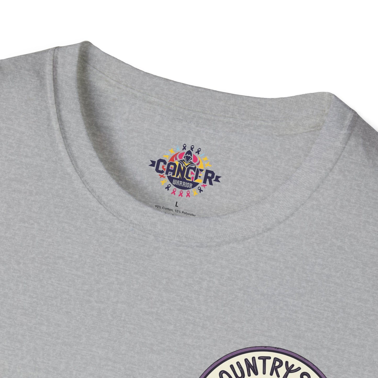 Cancer Warrior Unisex Softstyle T-Shirt, Support Tee, Awareness Shirt, Gift Idea for Cancer Fighters, Inspirational Apparel