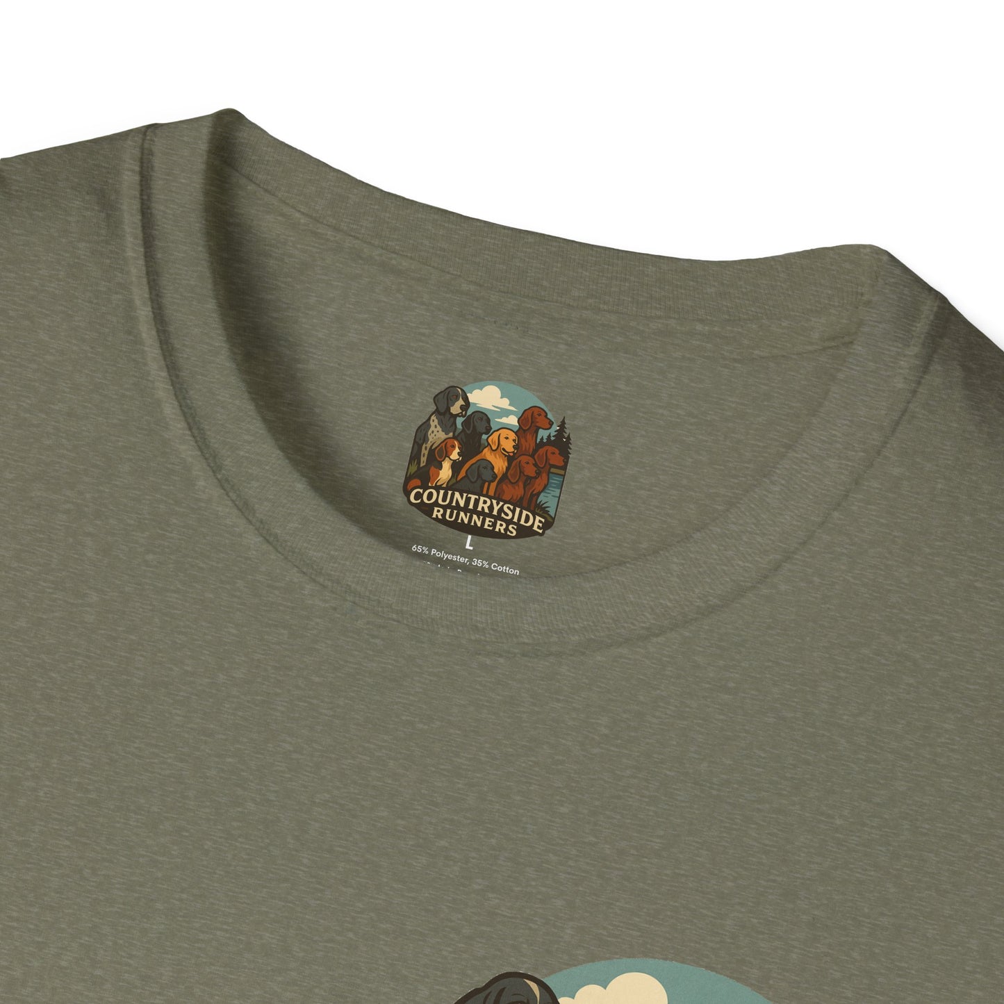 Dog Runners T-Shirt, Perfect Gift for Hunters, Outdoor Enthusiasts, Casual Wear, Wildlife Lovers, Adventure Apparel