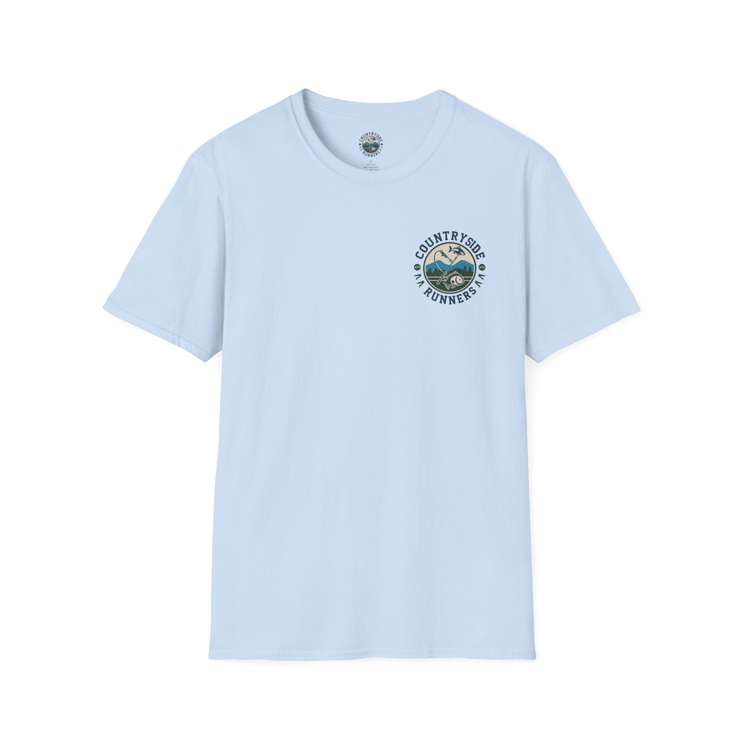 Adventure-Themed Unisex Softstyle T-Shirt, Fishing Tee, Outdoor Enthusiasts, Gift for Him, Nature Lover's Apparel