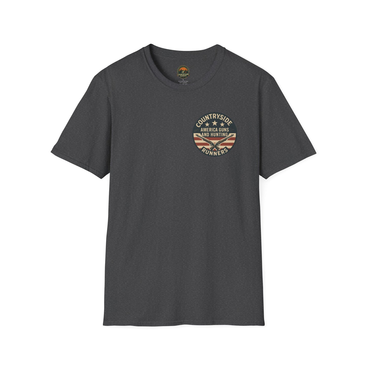 Patriotic Adventures T-Shirt | Outdoor Enthusiast Gear, Camping Tee, Hunting Apparel, Gift for Dads, Summer Adventure Wear
