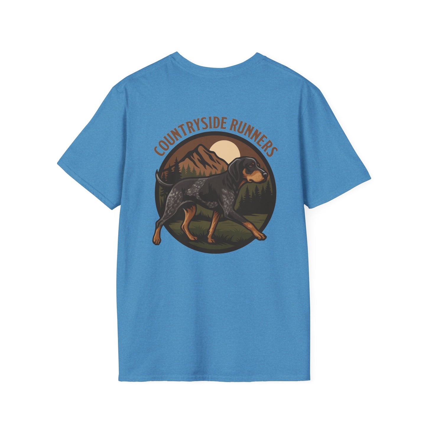 Bluetick Coonhound Hunting Design