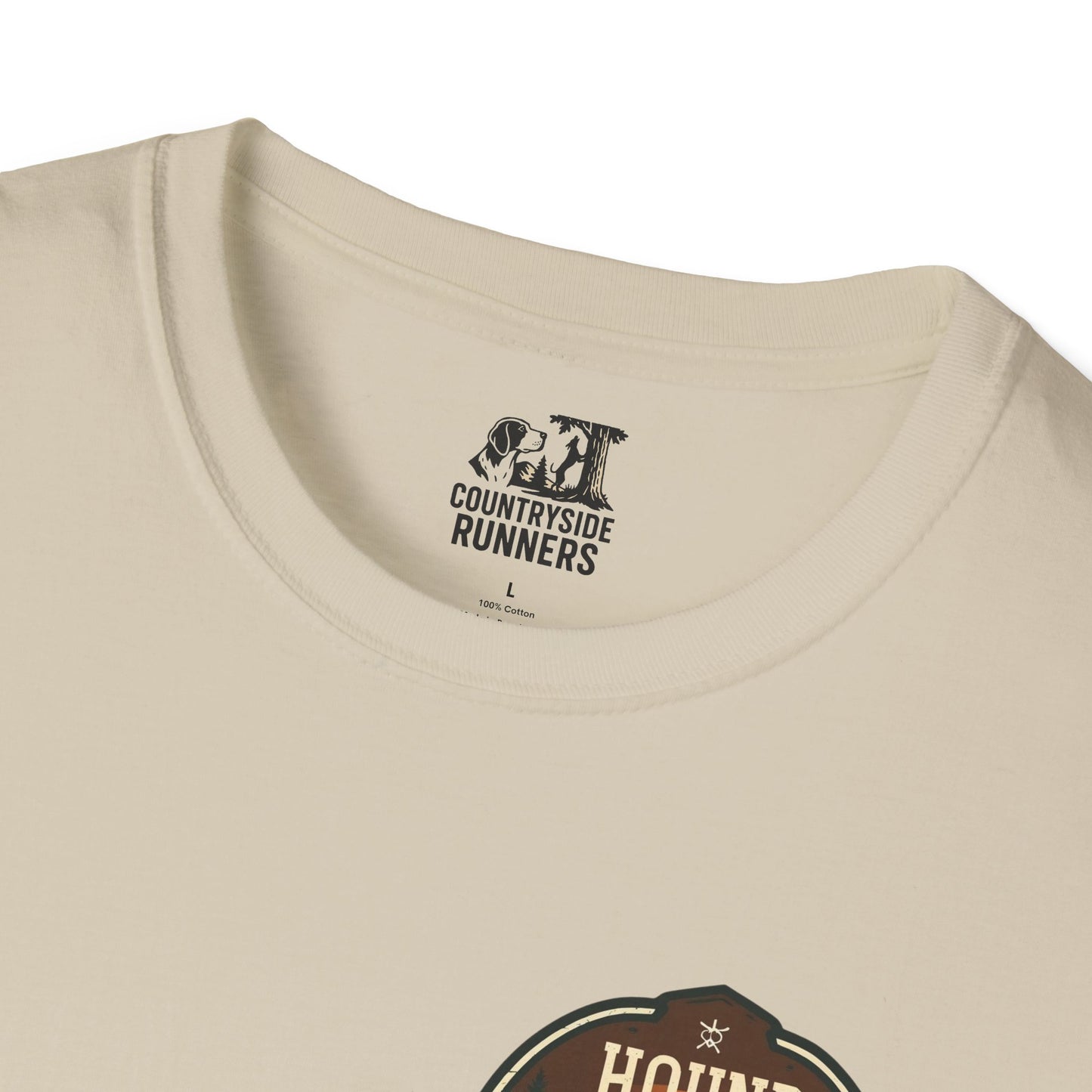 Countryside Runners Unisex Softstyle T-Shirt | Dog Lover Gift, Outdoor Activity Tee, Casual Wear, Pet Enthusiast Shirt, Nature Lover Apparel