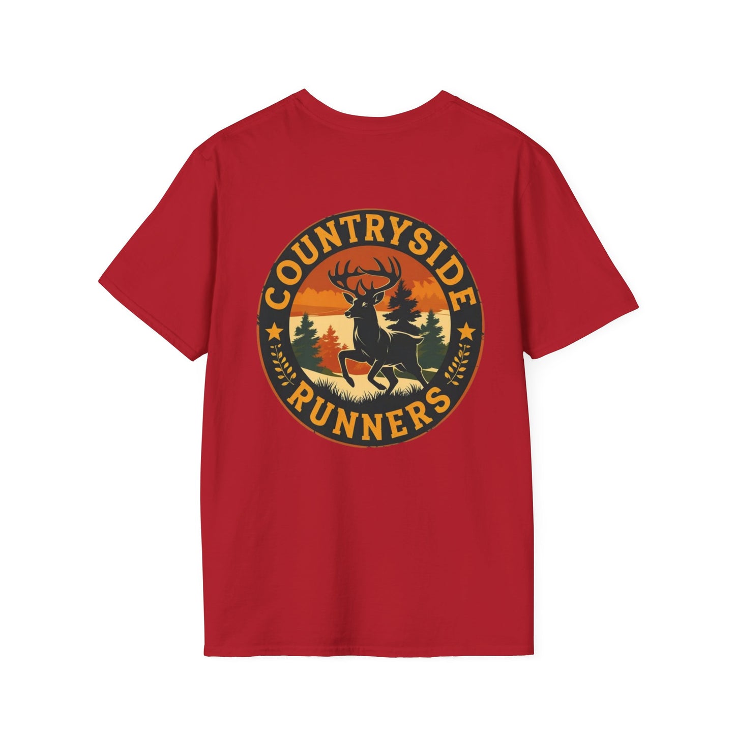 Countryside Runners Unisex Softstyle T-Shirt, Comfortable Graphic Tee, Perfect for Runners, Outdoor Lovers, Gift for Him/Her, Casual Wear
